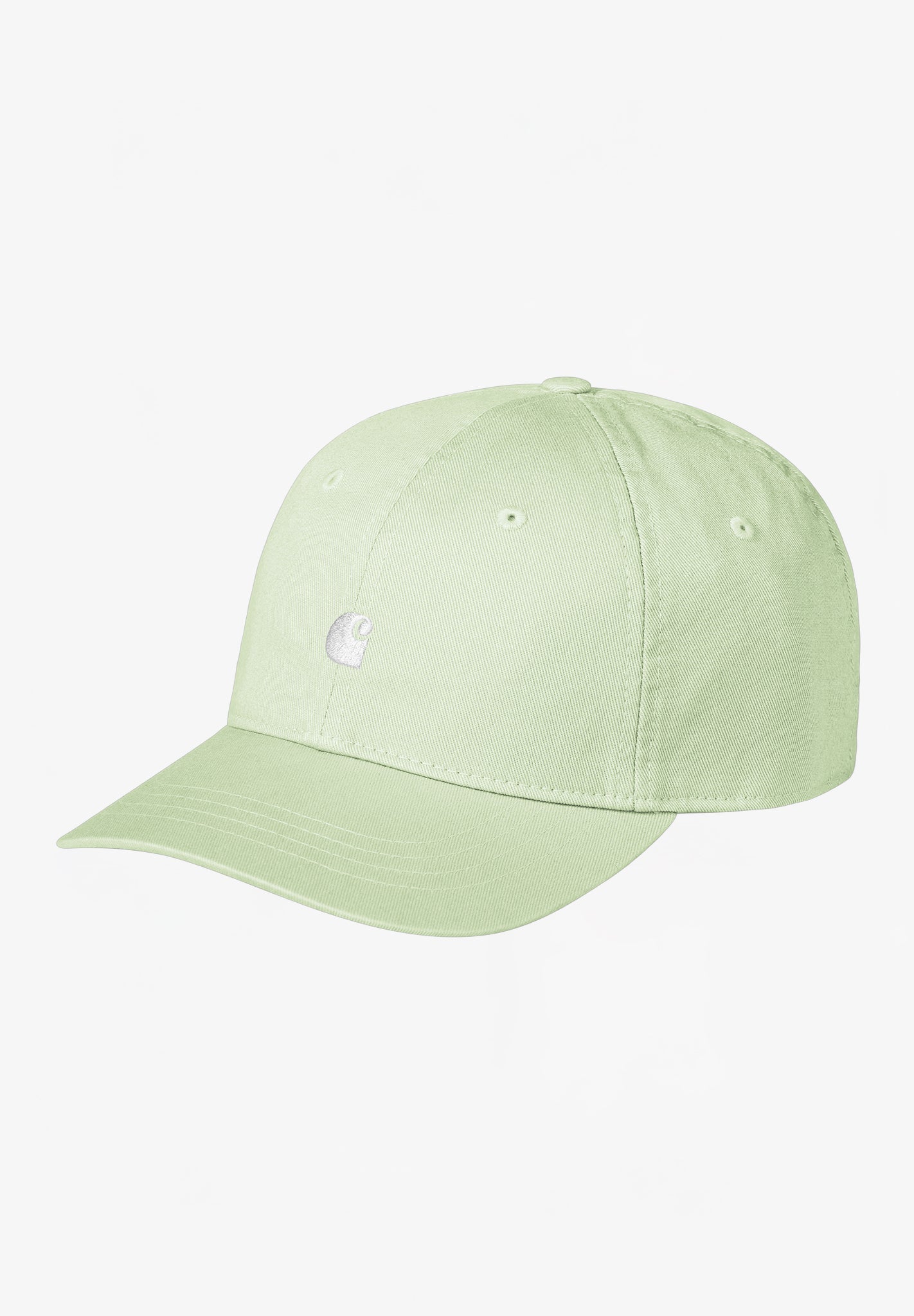 CARHARTT WIP - Madison Logo Cap - Air Green White - BACKYARD