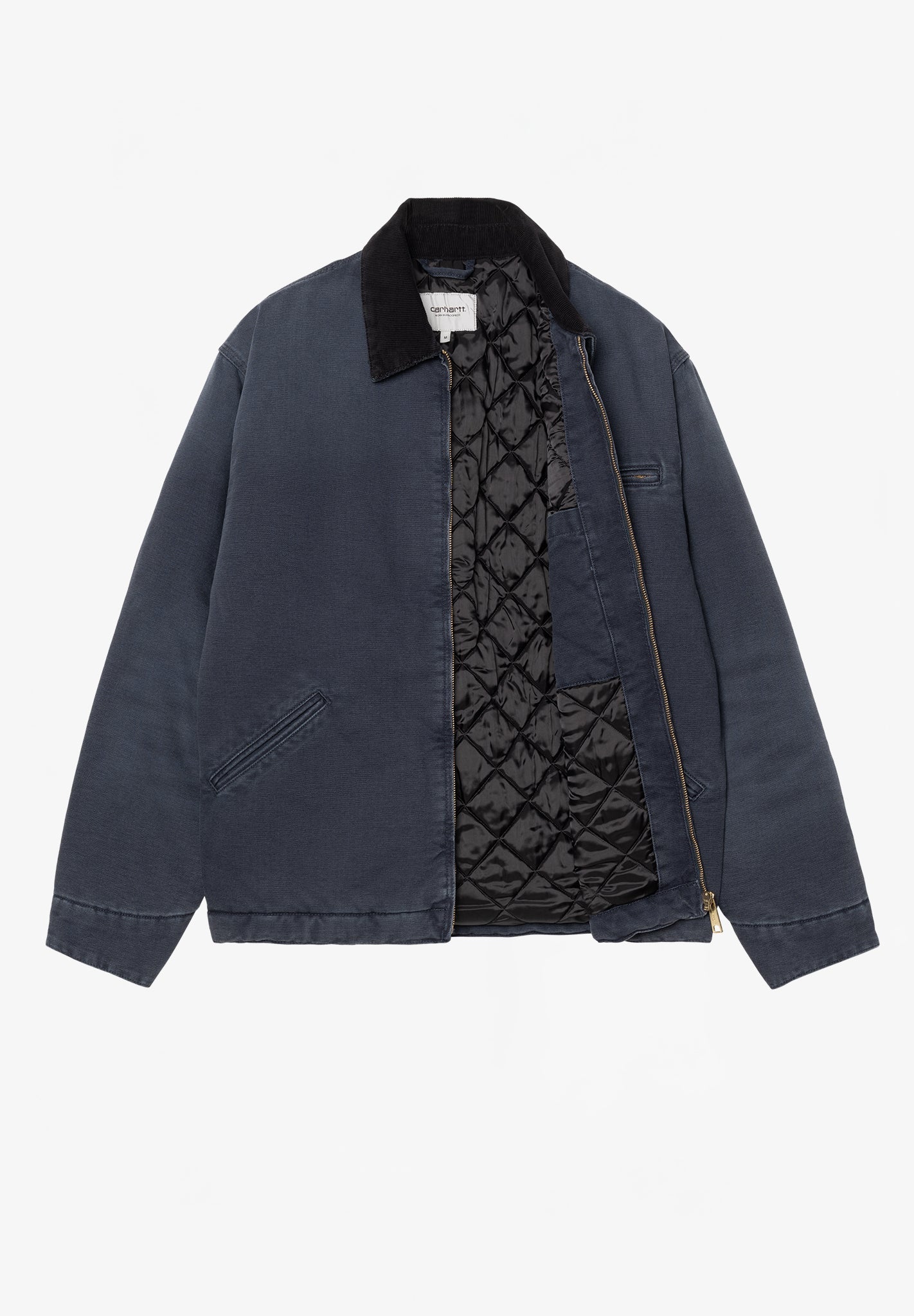 CARHARTT WIP - OG Detroit Jacket - Dark Navy Black Stone Canvas - BACKYARD