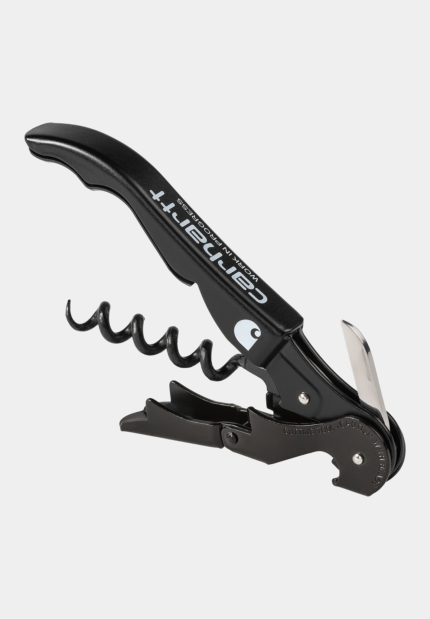 CARHARTT WIP - Script Pulltap’s Corkscrew - Black White - BACKYARD