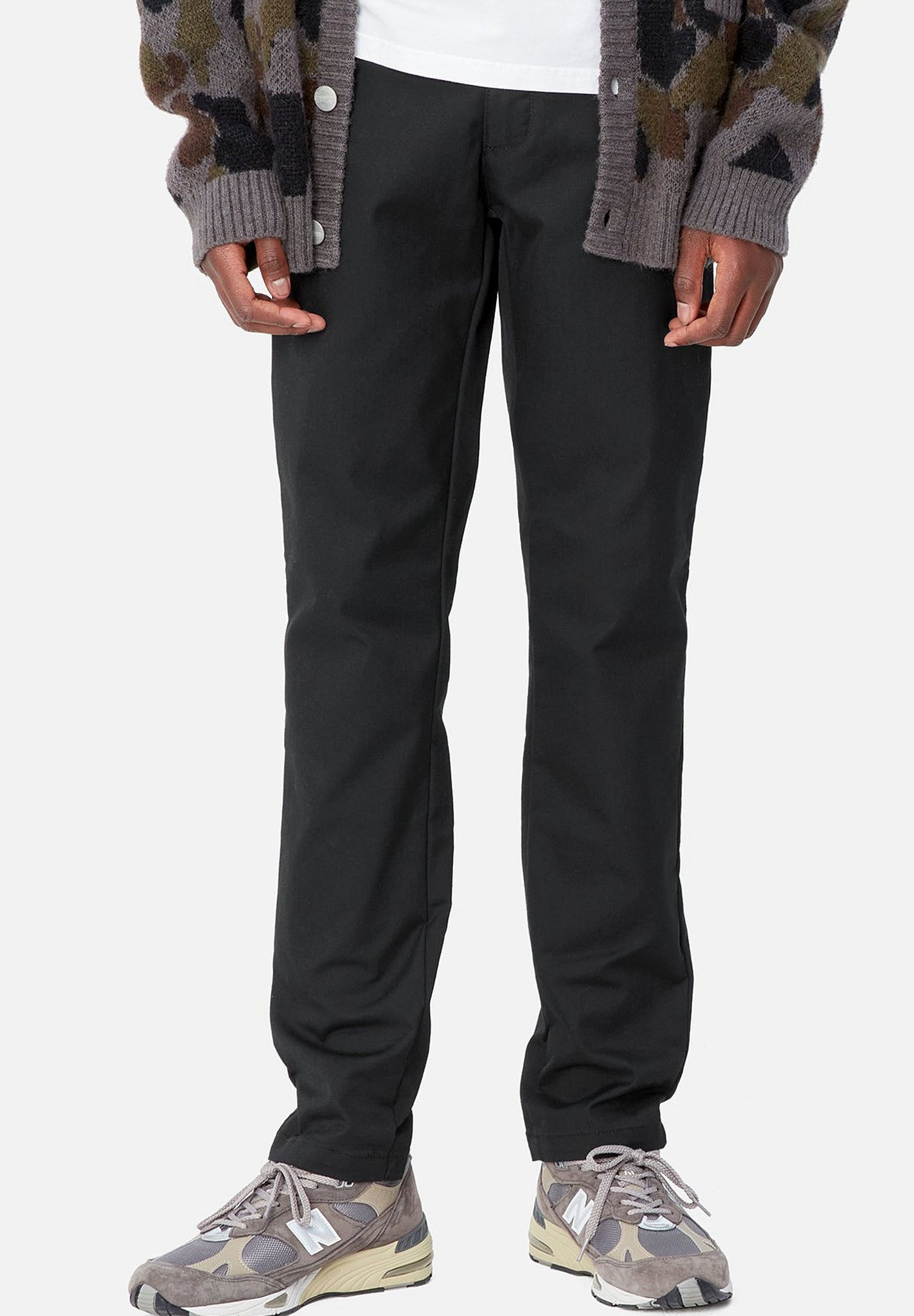 CARHARTT WIP - Sid Pant - Black Rinsed - BACKYARD