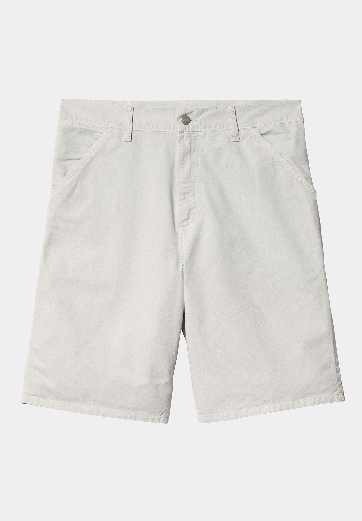 CARHARTT WIP - Single Knee Short - Sonic Silver Garment Dyed - BACKYARD