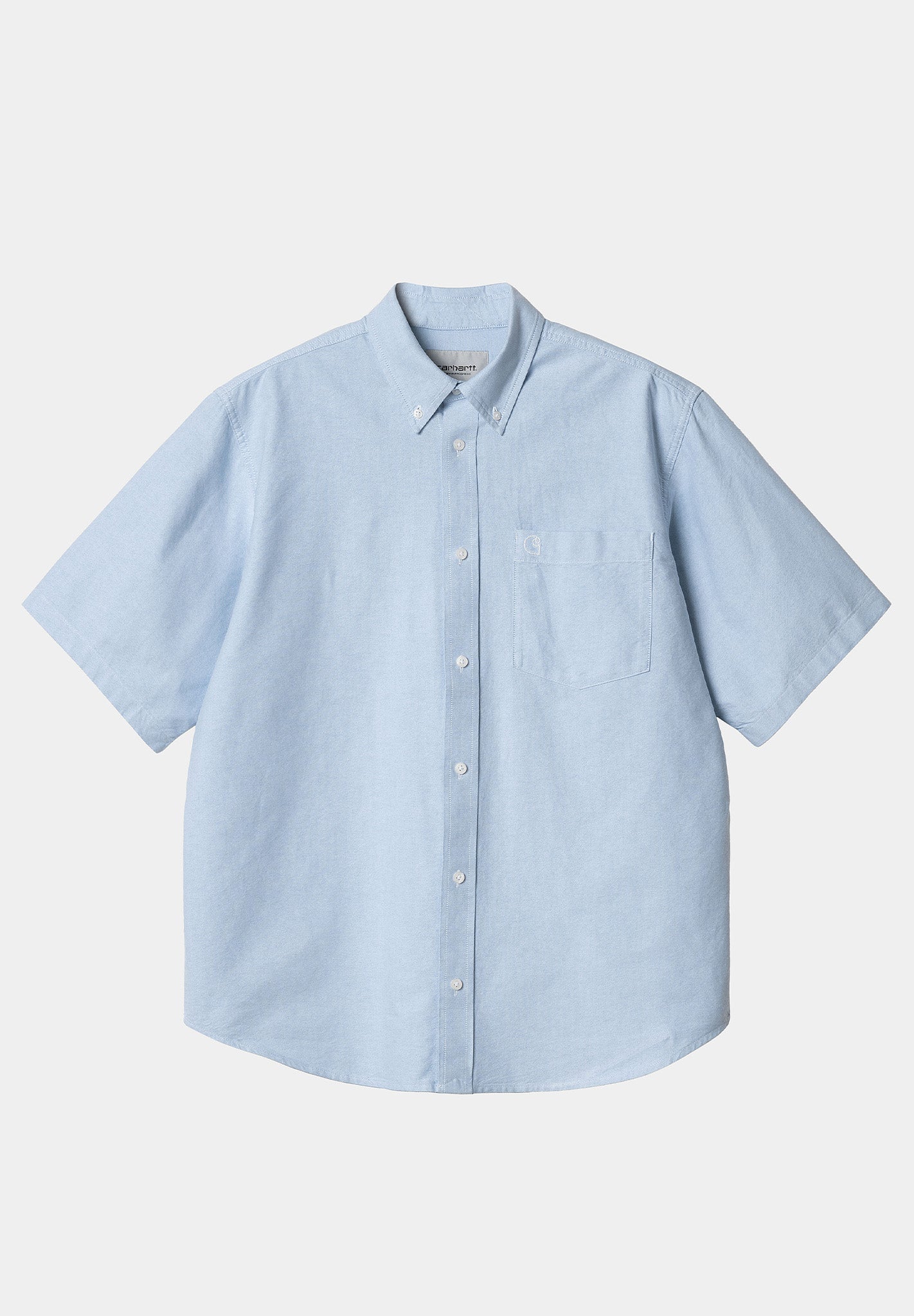 CARHARTT WIP - S/S Braxton Shirt - Bleach Wax - BACKYARD