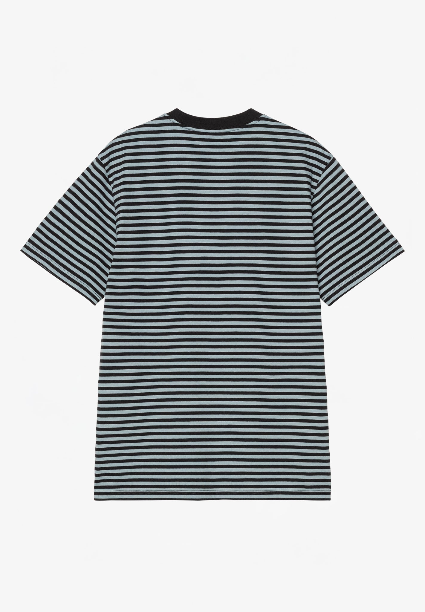 CARHARTT WIP - S/S Verner Pocket T-Shirt - Verner Stripe Black Citadel - BACKYARD