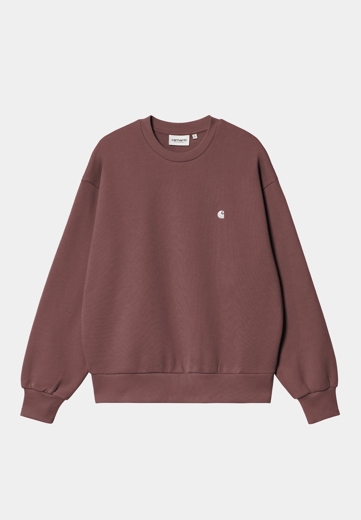 CARHARTT WIP - W' Casey Sweatshirt - Dusky Pink Silver - BACKYARD