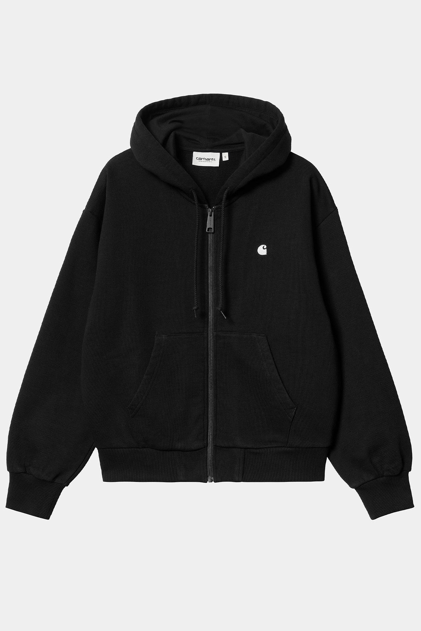 CARHARTT WIP - W' Hooded Casey Jacket - Black Silver - BACKYARD