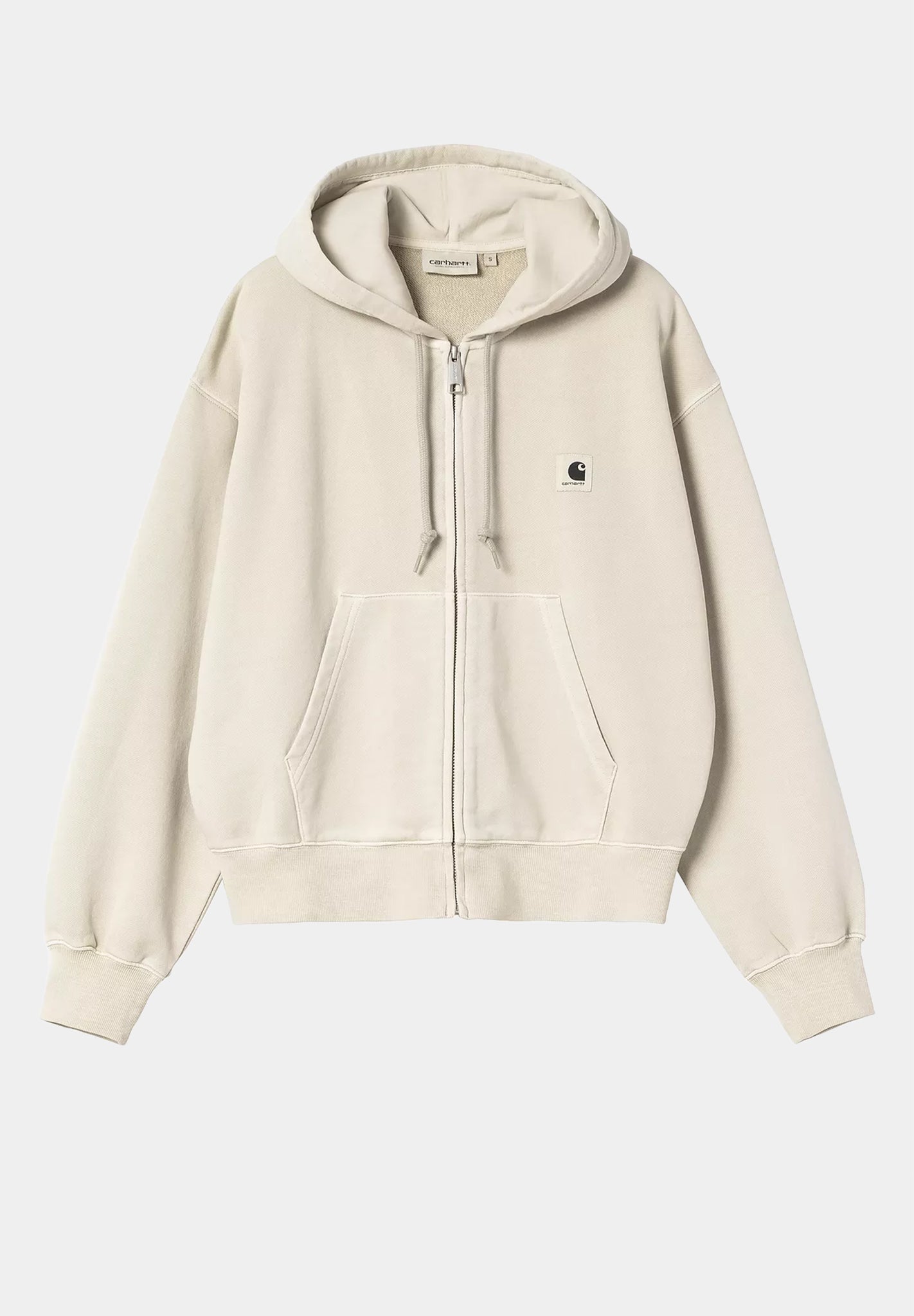 CARHARTT WIP - W' Hooded Nelson Jacket - Fleur De Sel Garment Dyed - BACKYARD