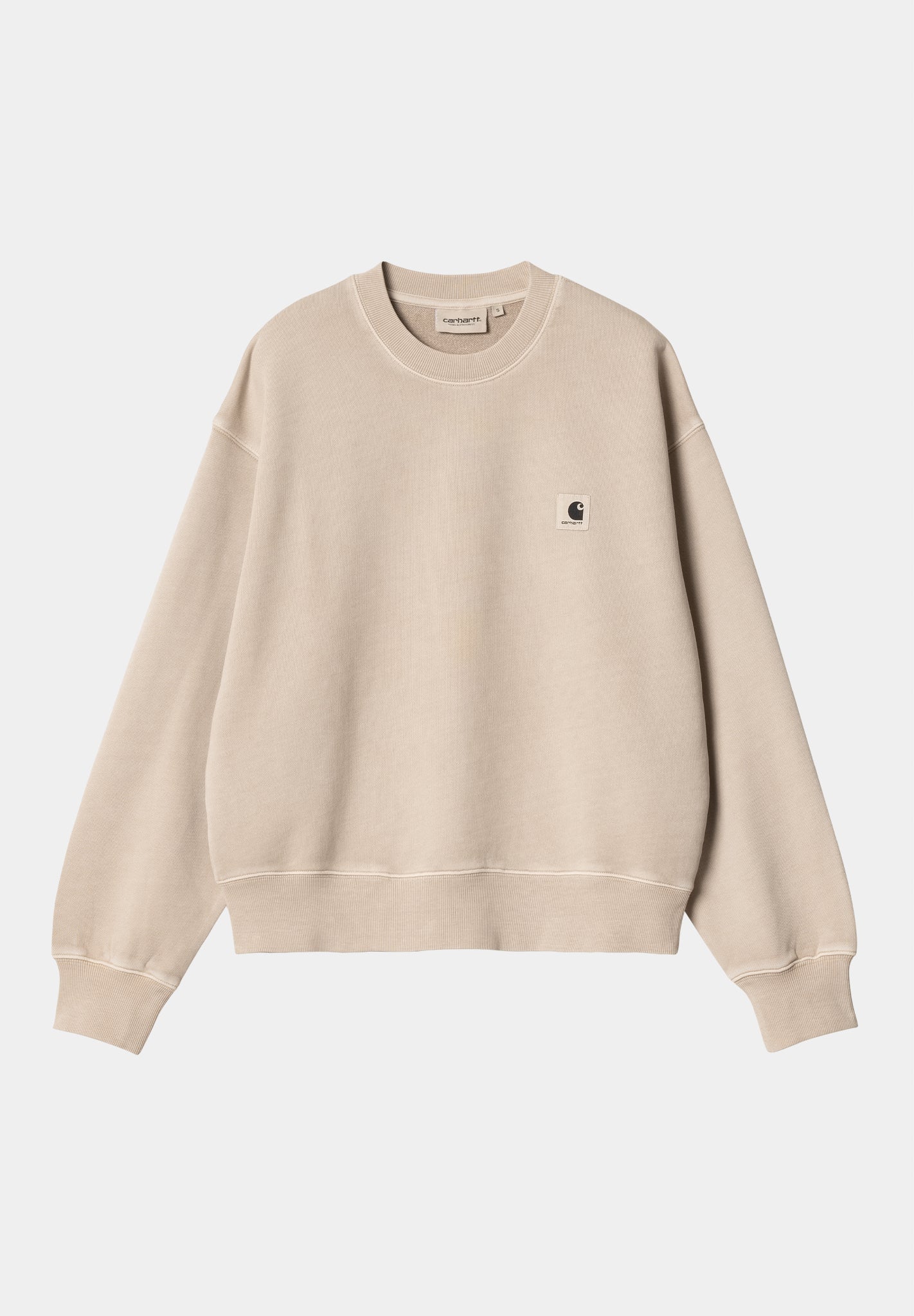 CARHARTT WIP - W' Nelson Sweat - Fleur De Sel Garment Dyed - BACKYARD