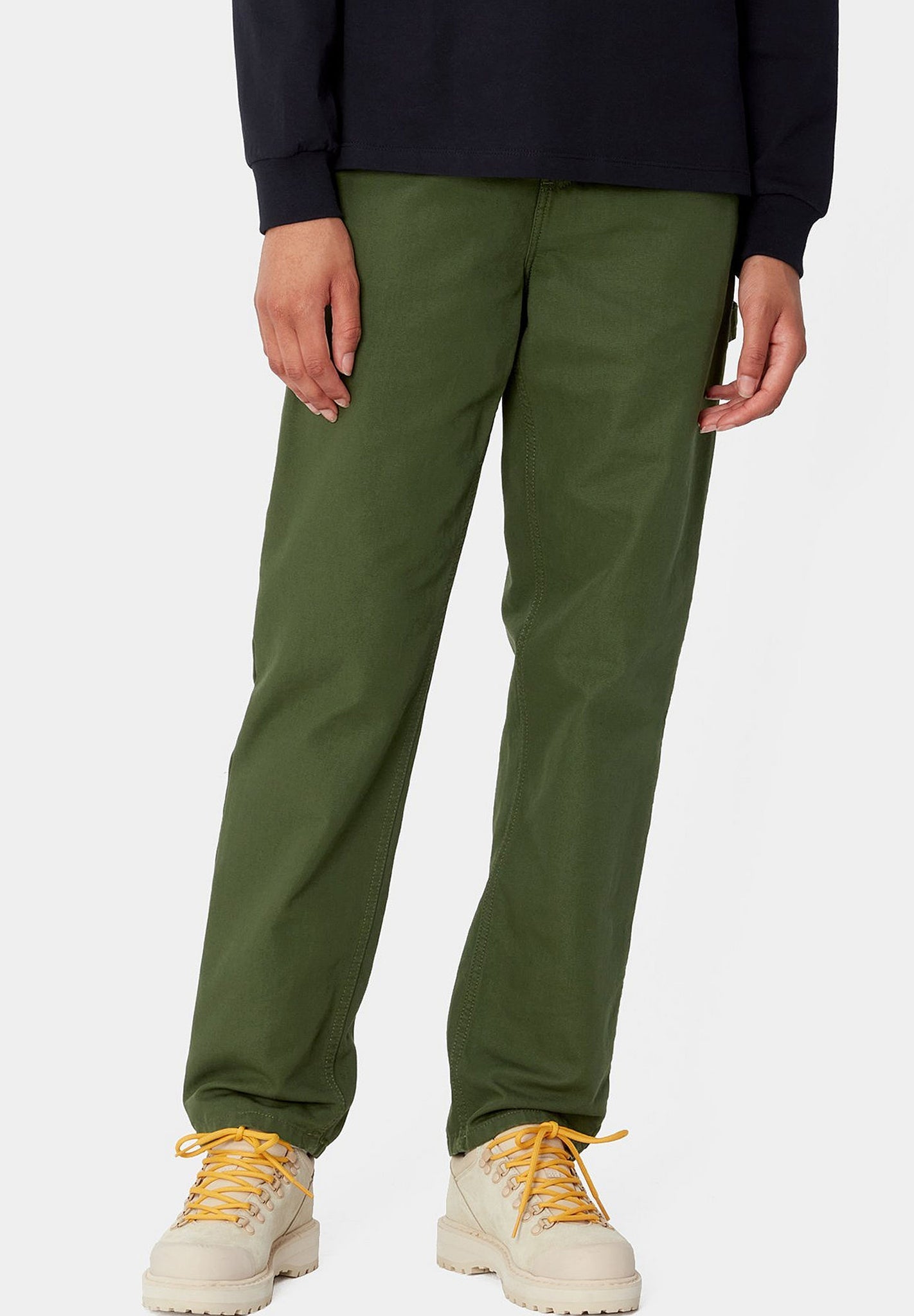 CARHARTT WIP - W' Pierce Pant - Tarragon Rinsed - BACKYARD