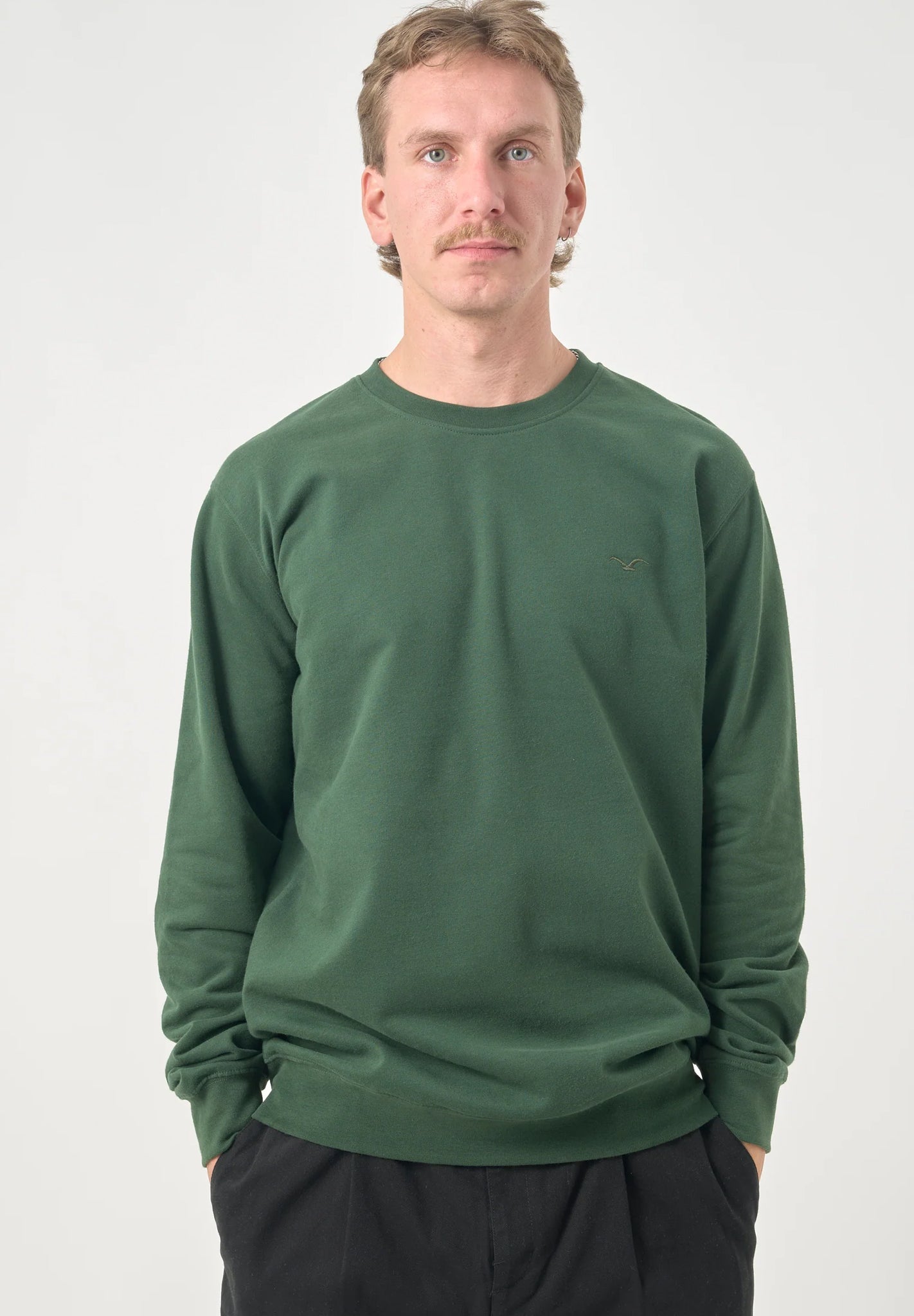 CLEPTOMANICX - Ligull Crewneck - Mountain View - BACKYARD