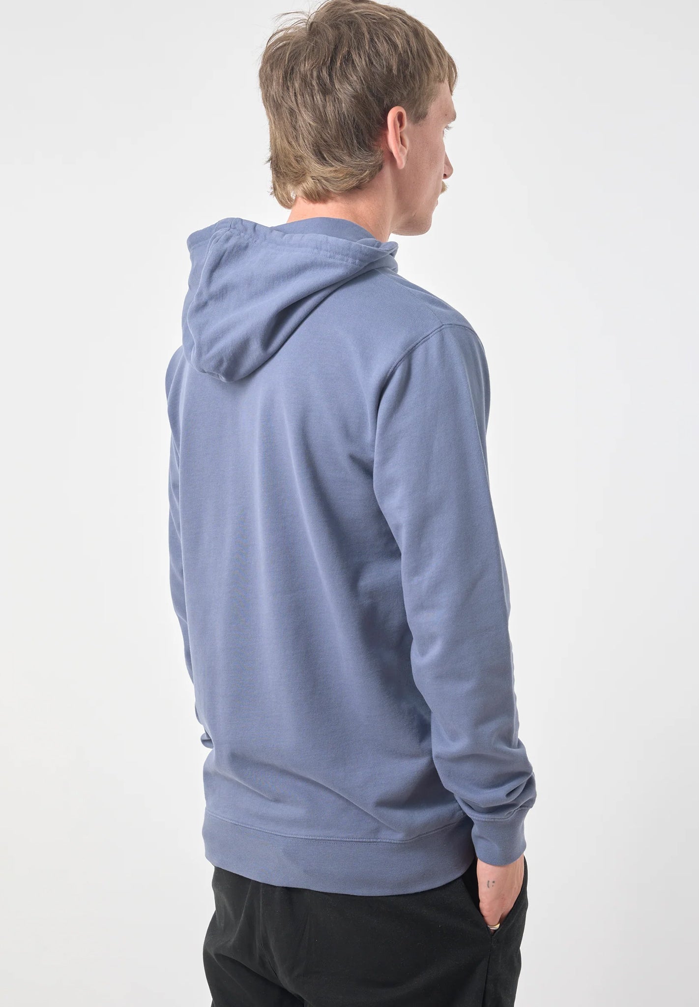 CLEPTOMANICX - Ligull Regular Hooded - Nightshadow Blue - BACKYARD