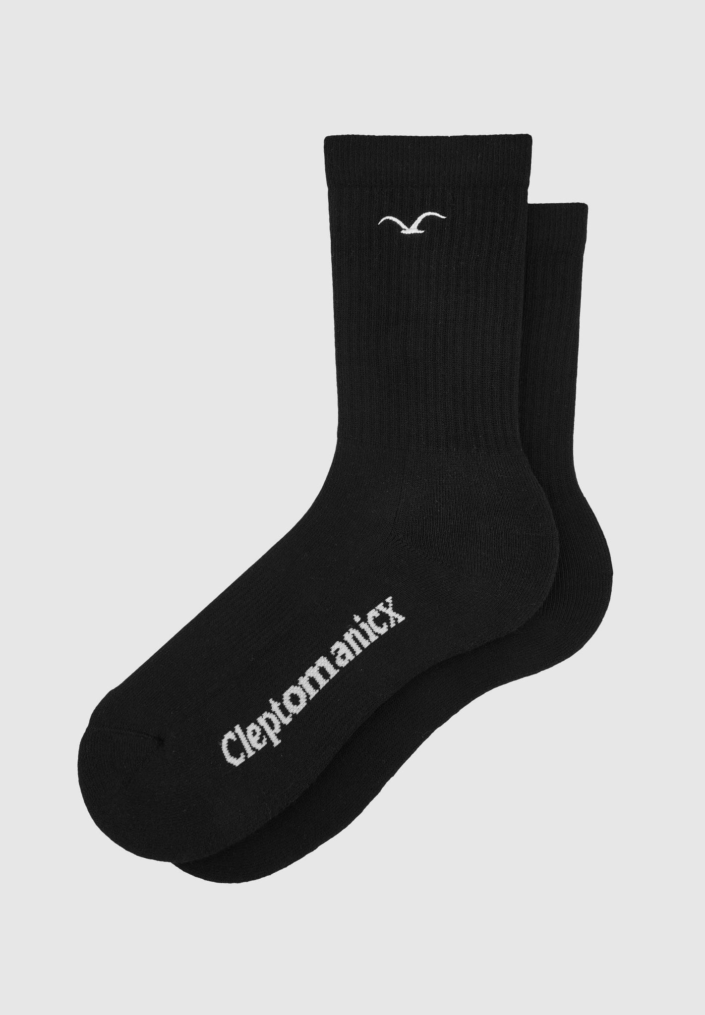 CLEPTOMANICX - Ligull Socks - Black - BACKYARD