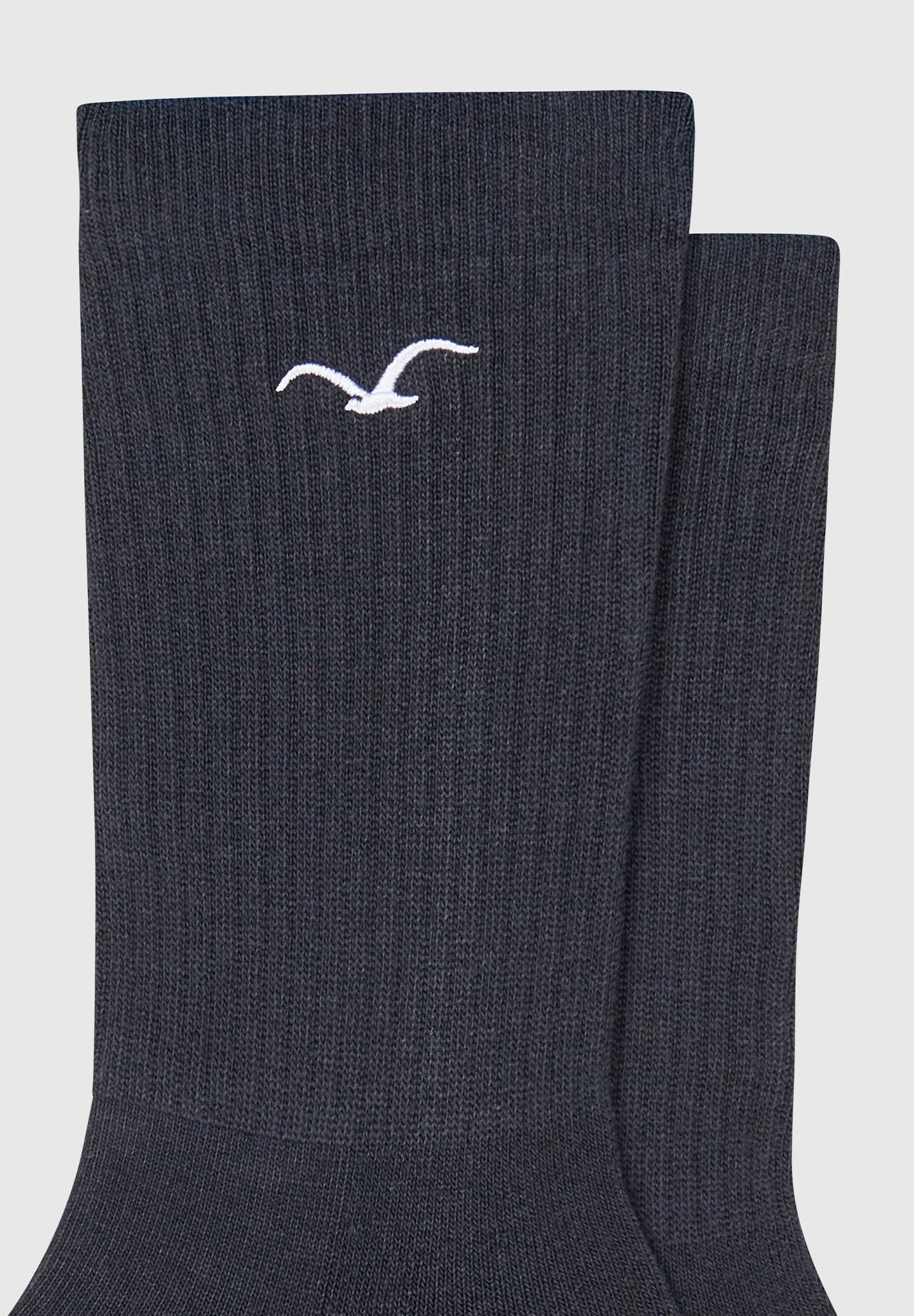 CLEPTOMANICX - Ligull Socks - Blue Graphite - BACKYARD