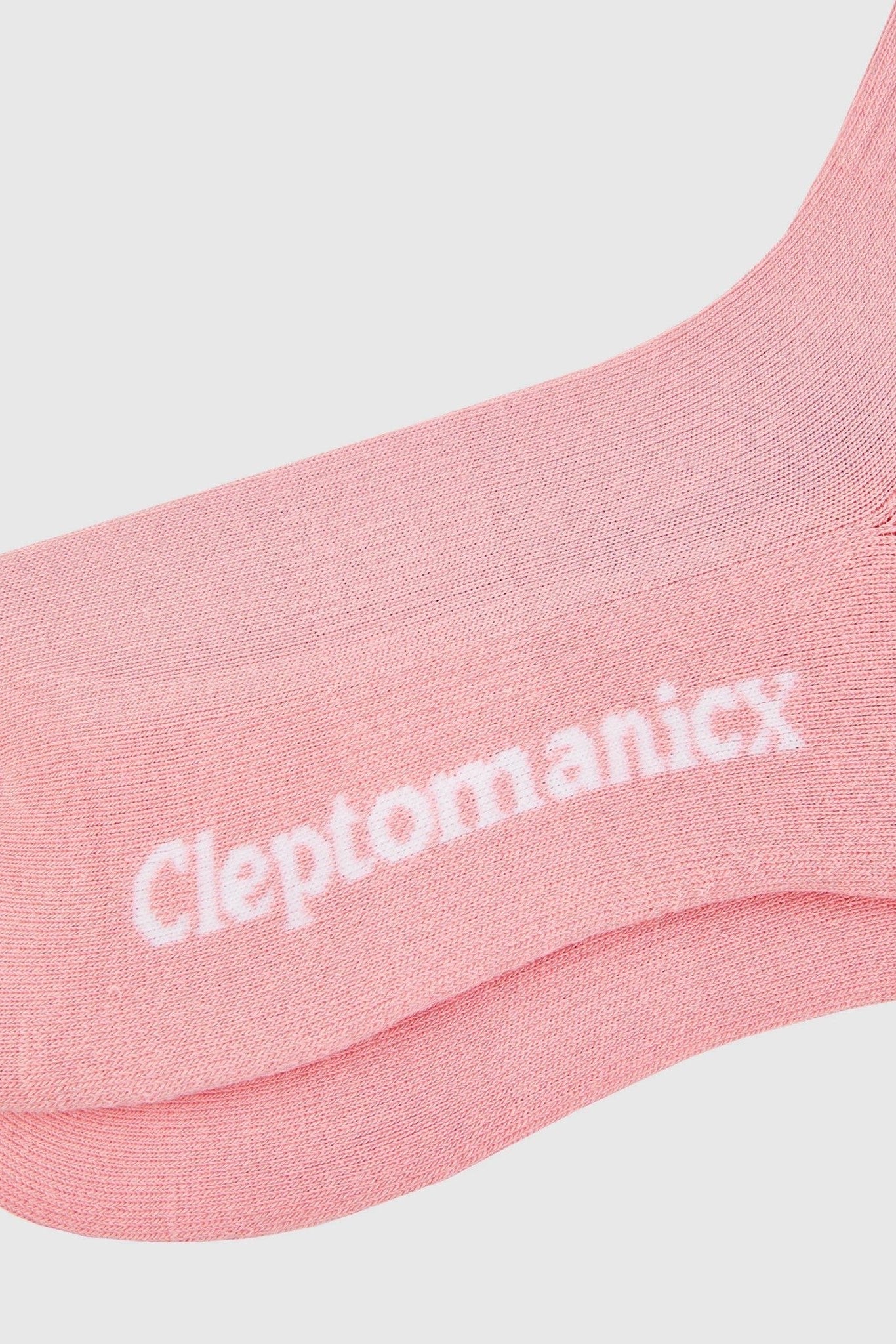 CLEPTOMANICX - Ligull Socks - Geranium Pink - BACKYARD