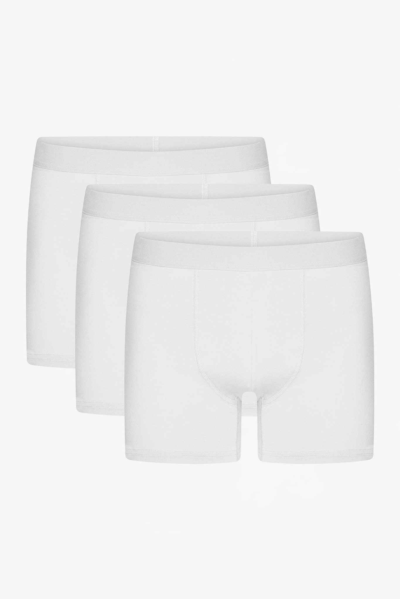 COLORFUL STANDARD - 3 Pack Organic Boxer Briefs - Optical White - BACKYARD