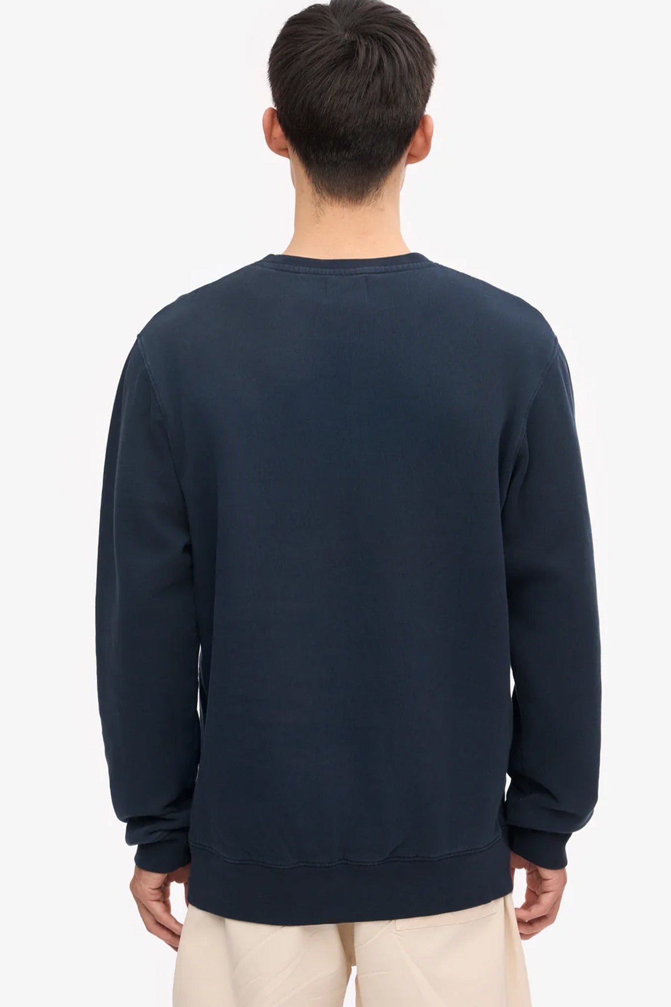 COLORFUL STANDARD - Classic Organic Crew - Navy Blue - BACKYARD