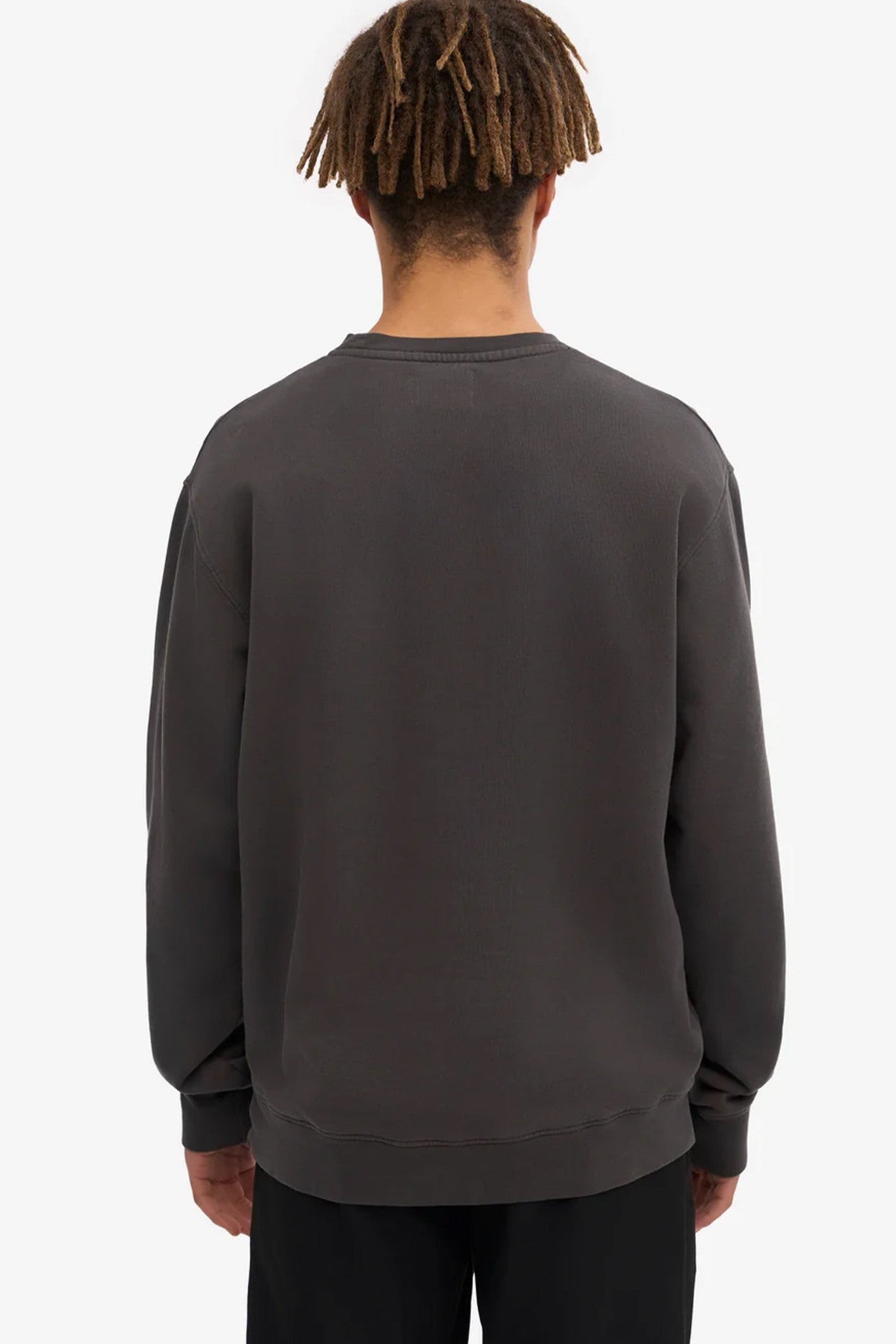 COLORFUL STANDARD - Classic Organic Crew - Lava Grey - BACKYARD