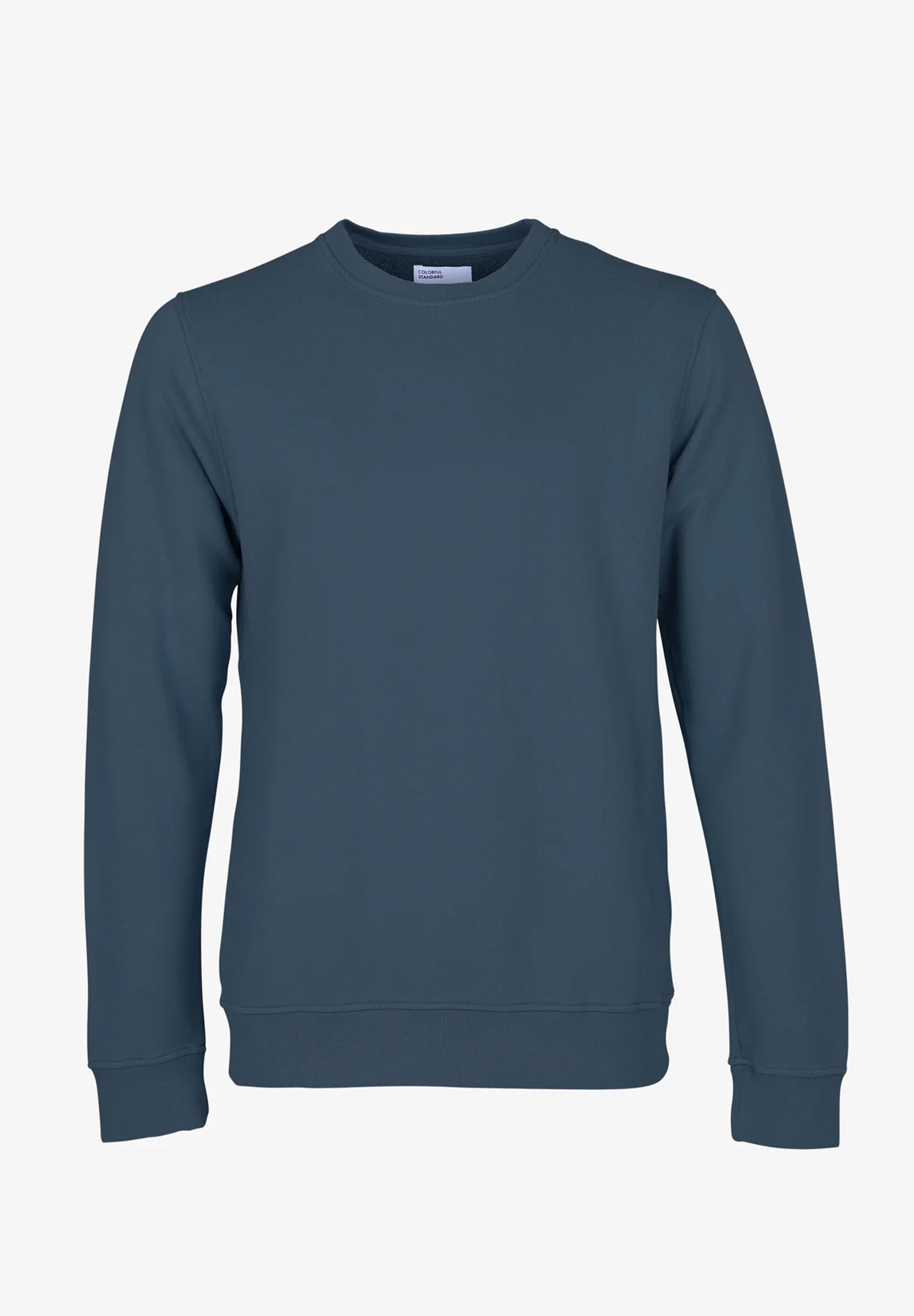 COLORFUL STANDARD - Classic Organic Crew - Petrol Blue - BACKYARD
