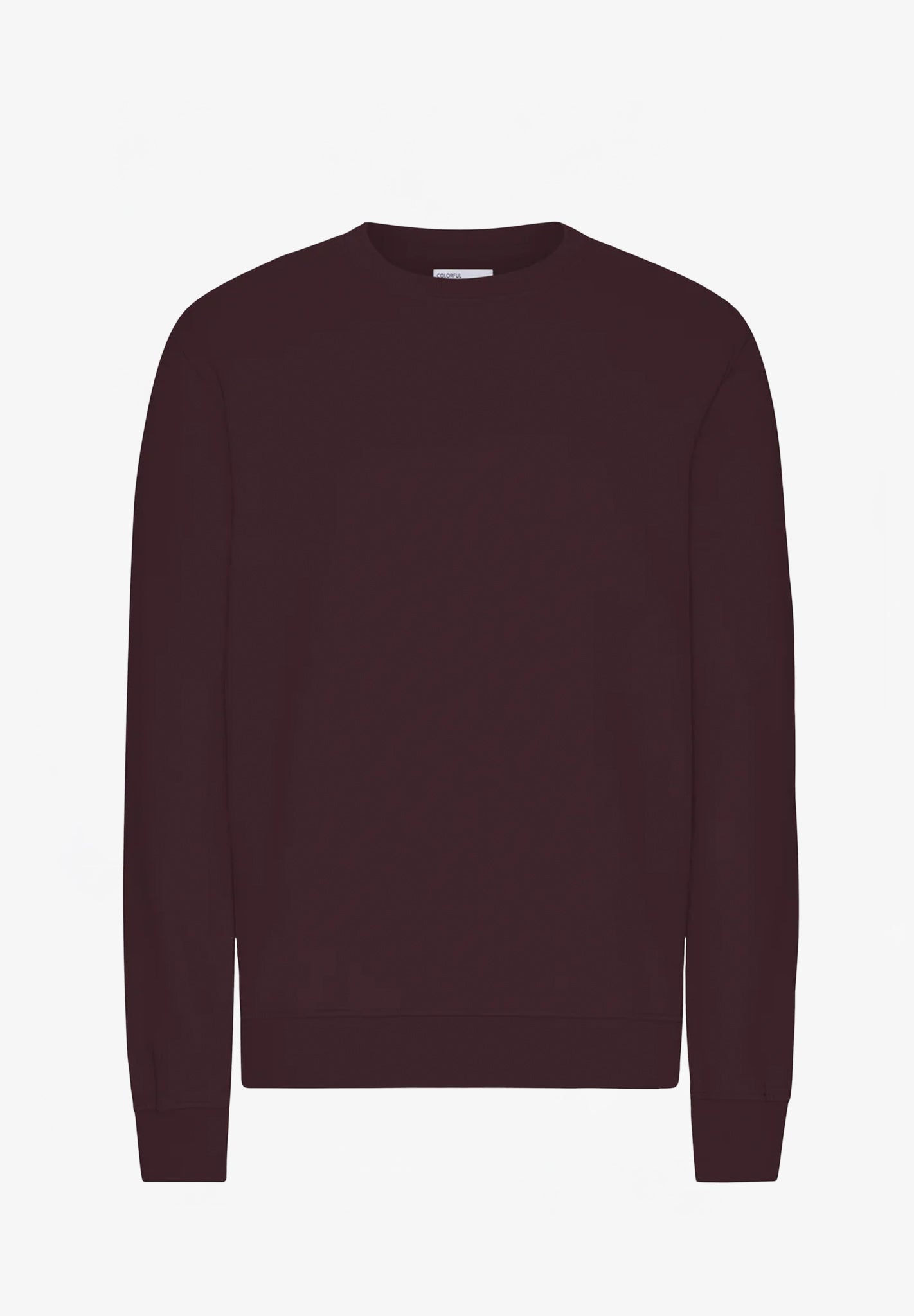 COLORFUL STANDARD - Classic Organic Crew - Oxblood Red - BACKYARD