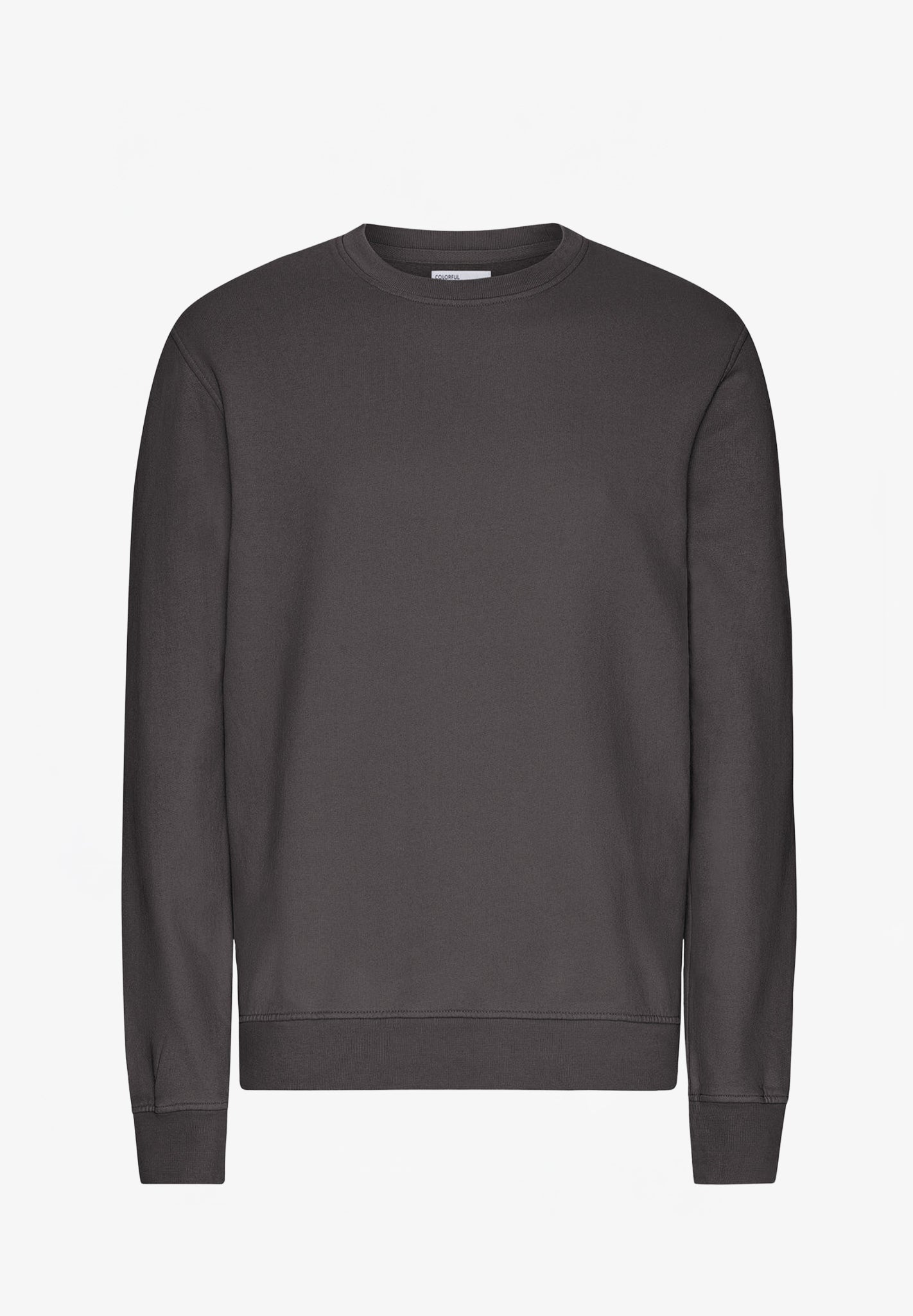 COLORFUL STANDARD - Classic Organic Crew - Lava Grey - BACKYARD