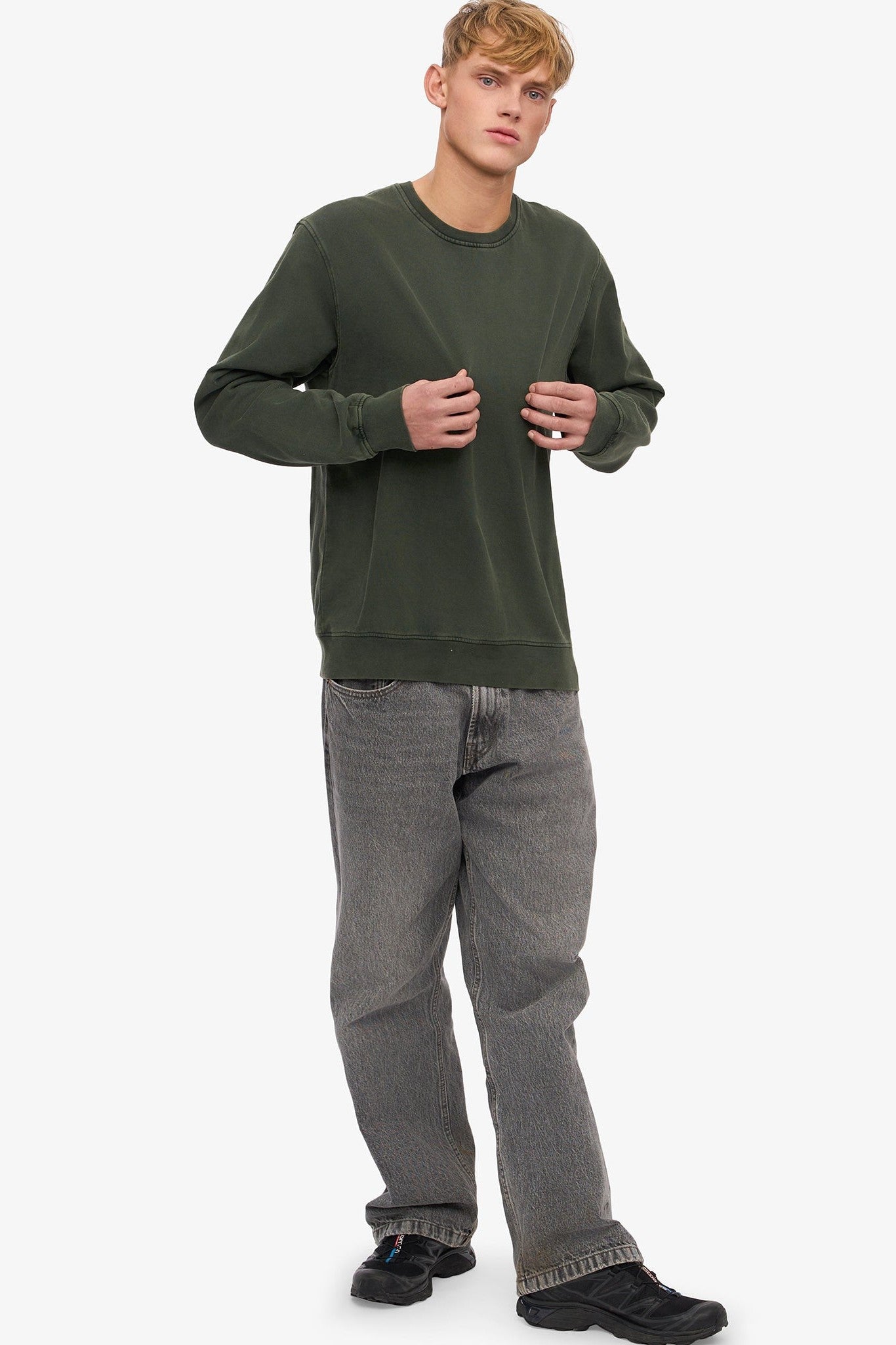 COLORFUL STANDARD - Classic Organic Crew - Midnight Forest - BACKYARD