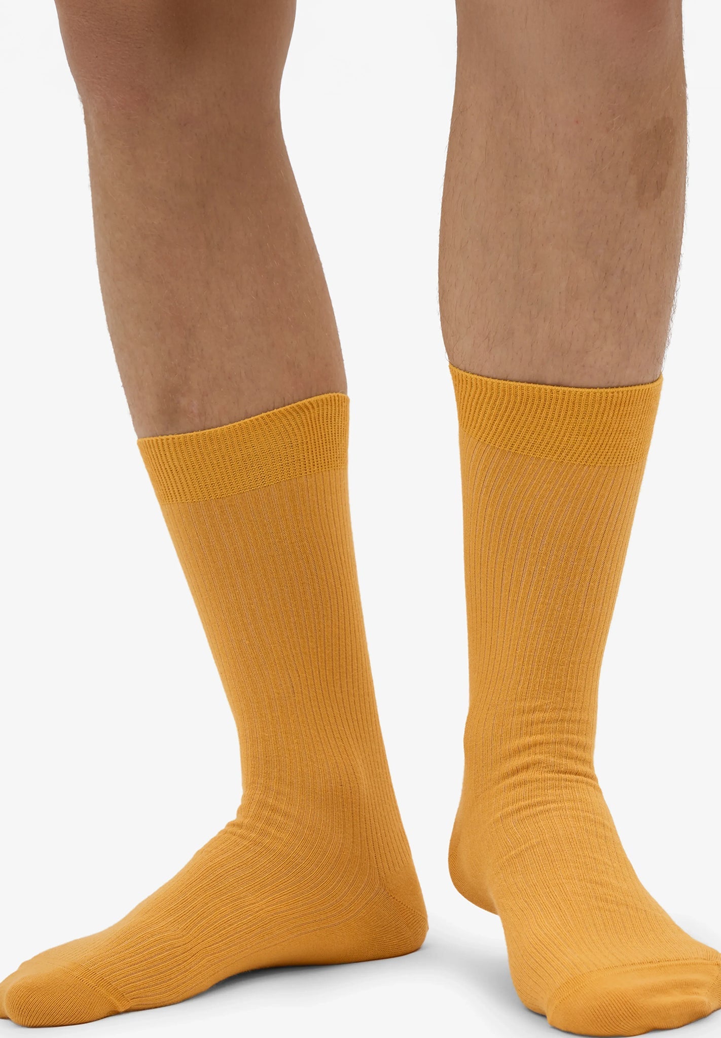 COLORFUL STANDARD - Classic Organic Sock - Burned Yellow - BACKYARD