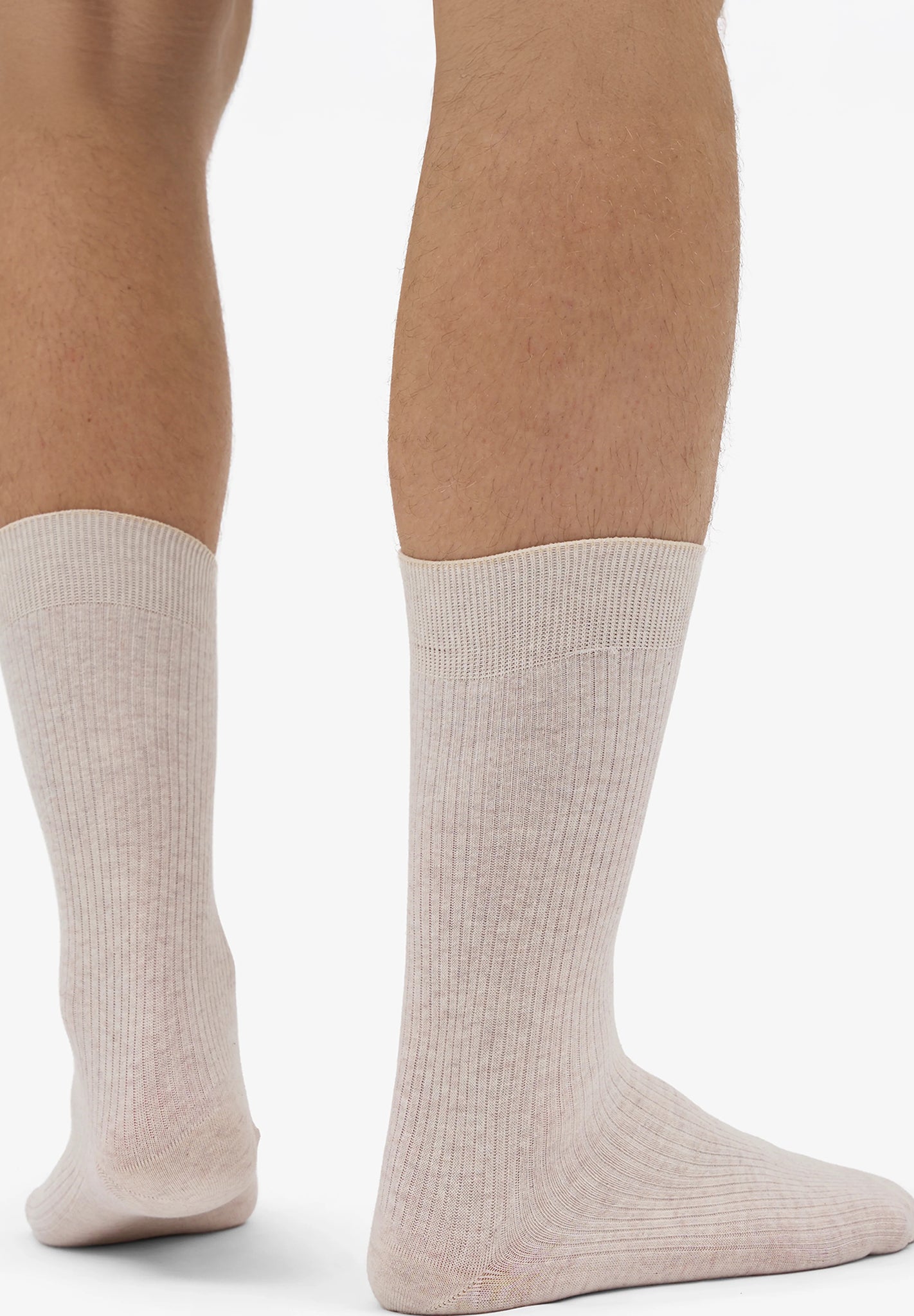 COLORFUL STANDARD - Classic Organic Sock - Ivory White - BACKYARD