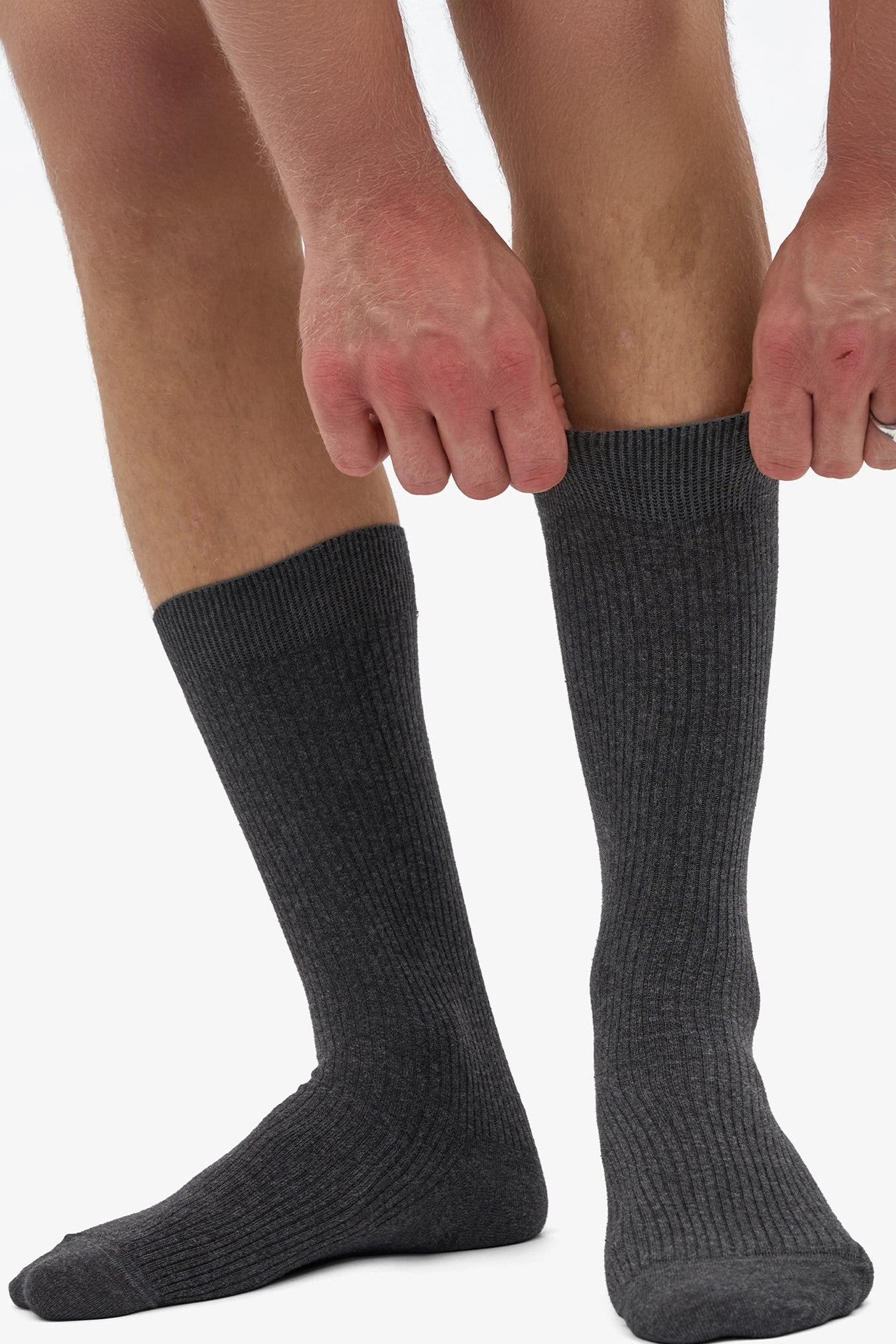 COLORFUL STANDARD - Classic Organic Sock - Lava Grey - BACKYARD