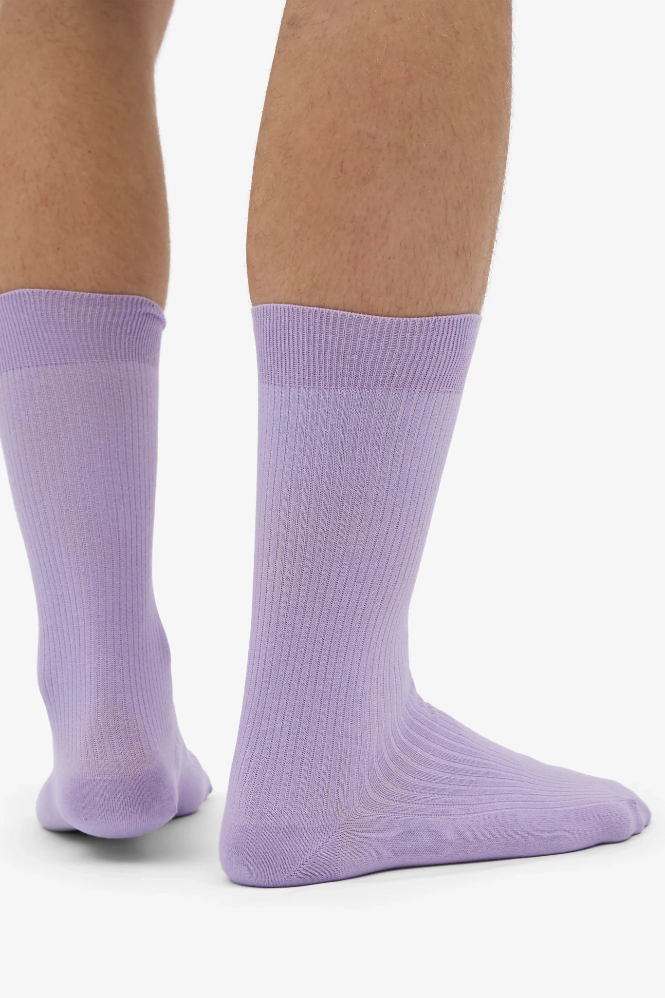 COLORFUL STANDARD - Classic Organic Sock - Soft Lavender - BACKYARD