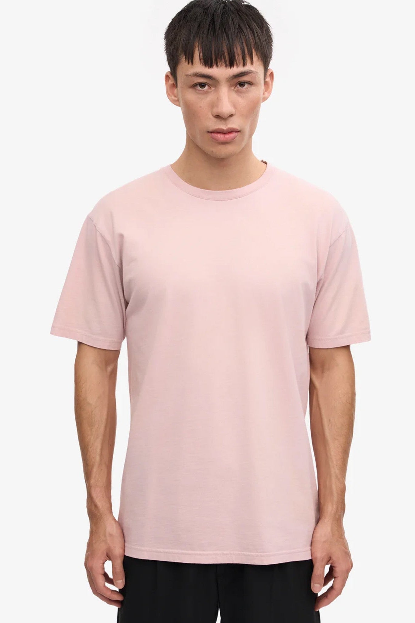 COLORFUL STANDARD - Classic Organic Tee - Faded Pink - BACKYARD