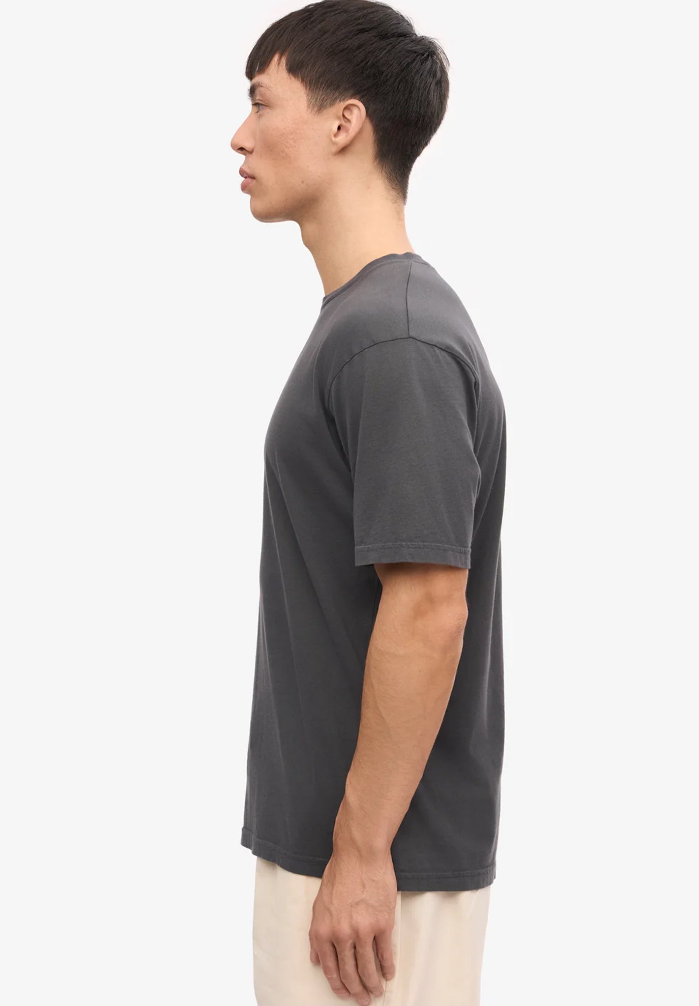 COLORFUL STANDARD - Classic Organic Tee - Lava Grey - BACKYARD