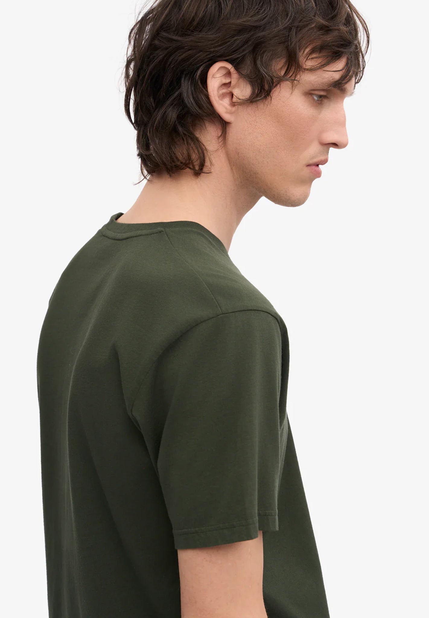 COLORFUL STANDARD - Classic Organic Tee - Hunter Green - BACKYARD