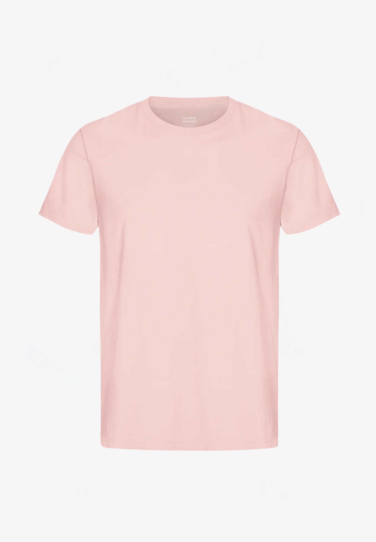 COLORFUL STANDARD - Classic Organic Tee - Faded Pink - BACKYARD