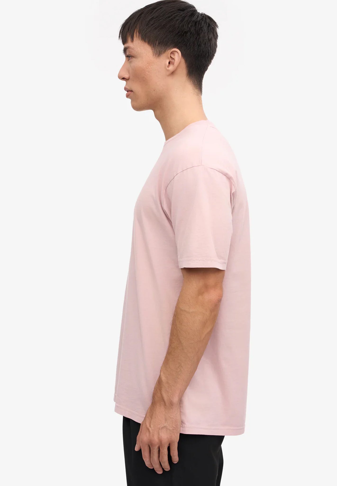 COLORFUL STANDARD - Classic Organic Tee - Faded Pink - BACKYARD