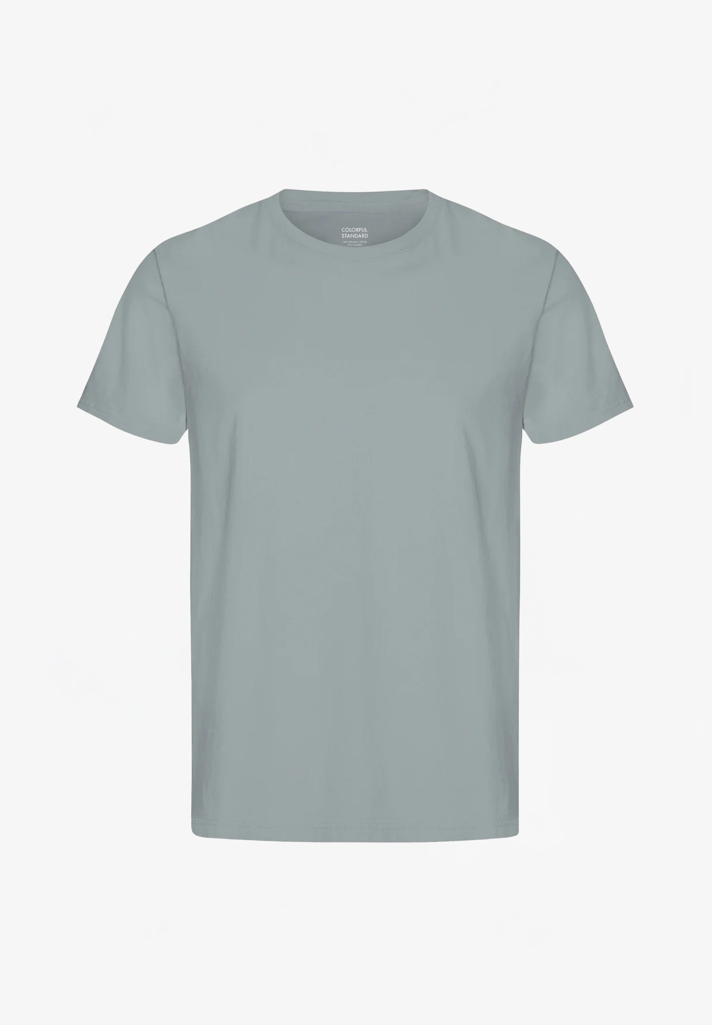 COLORFUL STANDARD - Classic Organic Tee - Steel Blue - BACKYARD