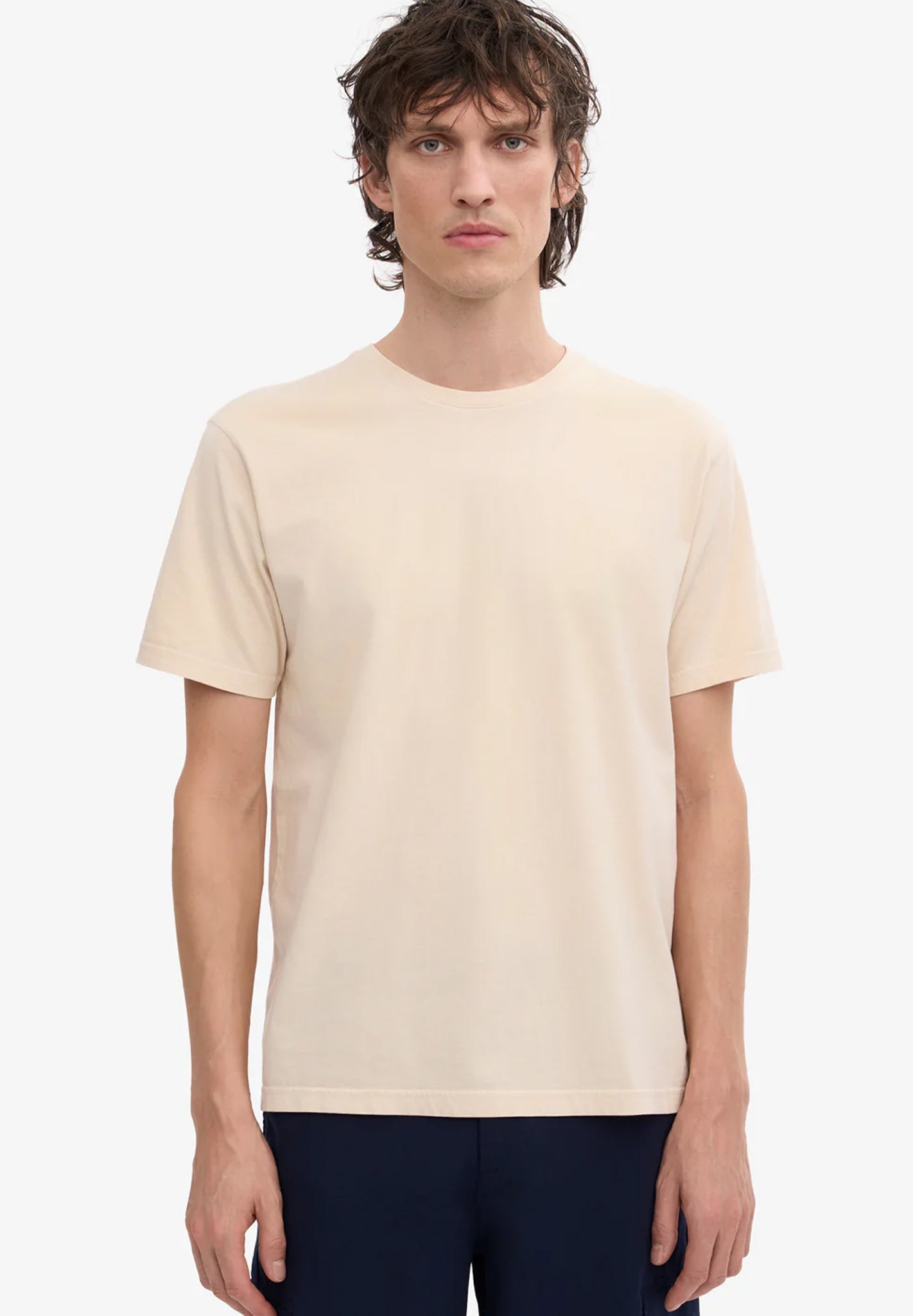 COLORFUL STANDARD - Classic Organic Tee - Ivory White - BACKYARD