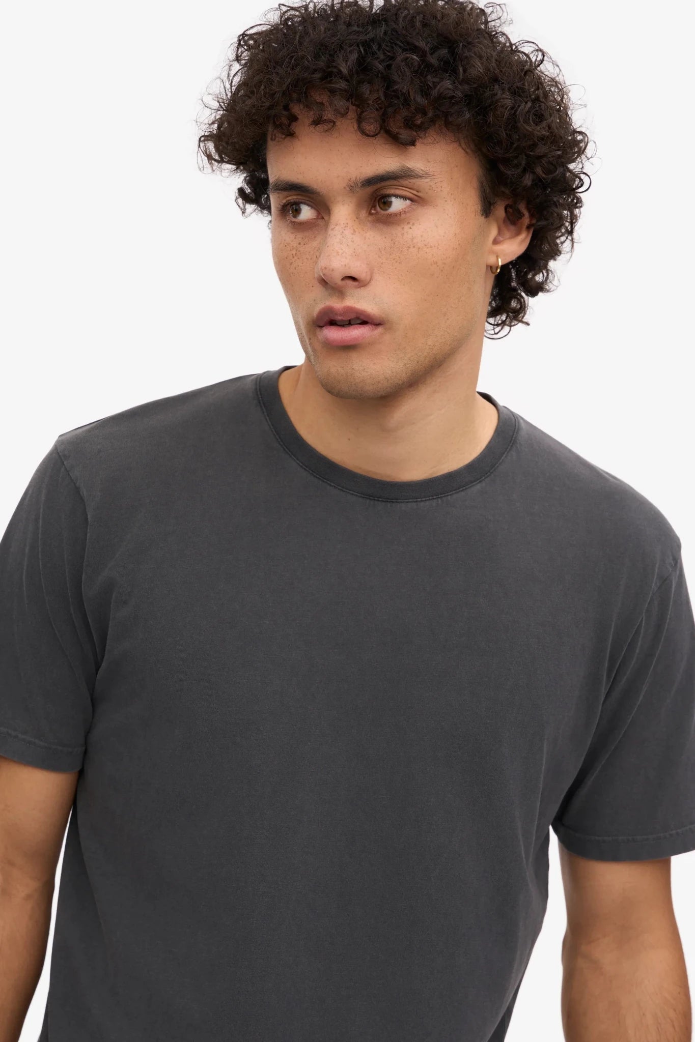 COLORFUL STANDARD-Classic Organic Tee-Faded Black-BACKYARD