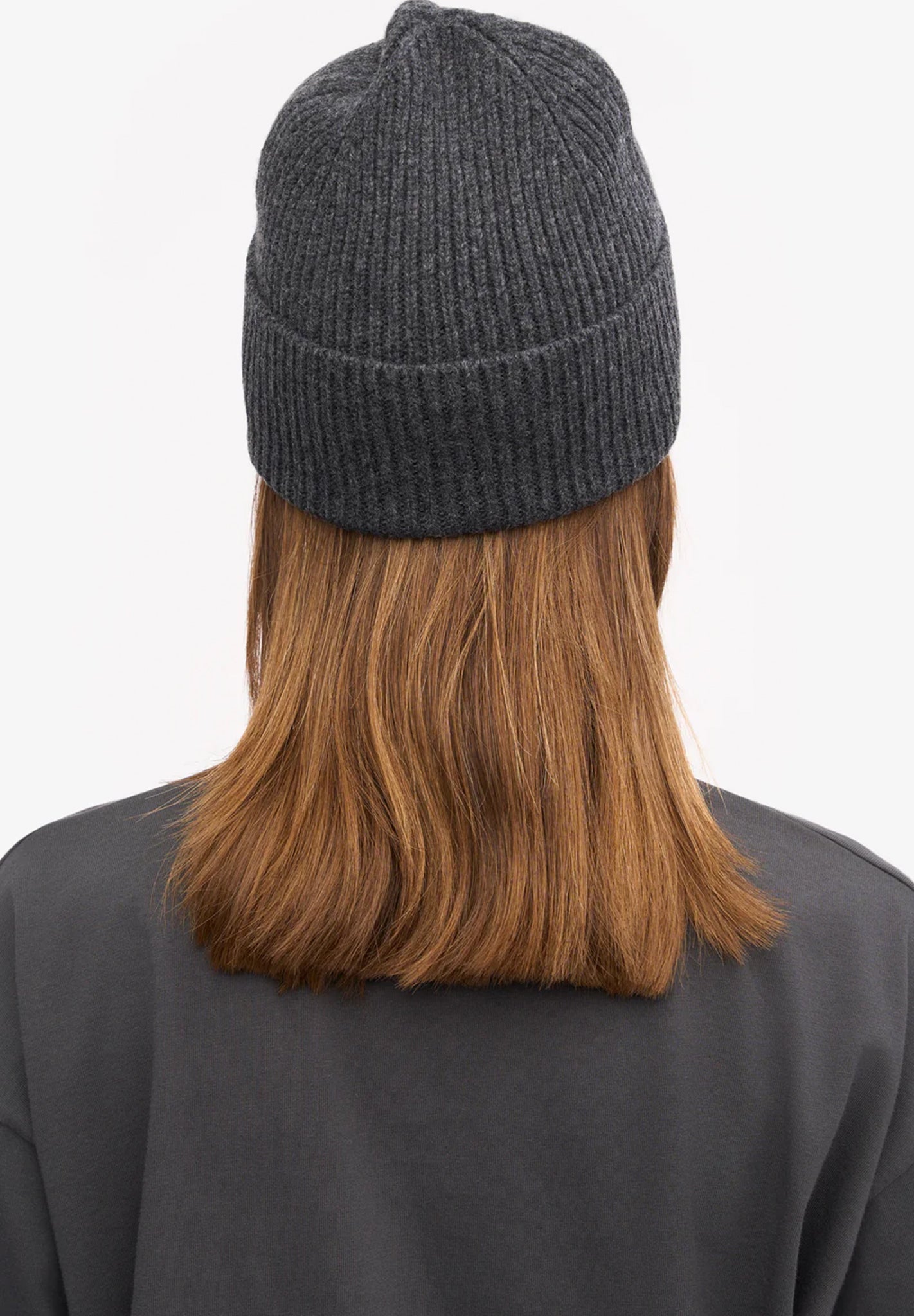 COLORFUL STANDARD - Merino Wool Beanie - Lava Grey - BACKYARD