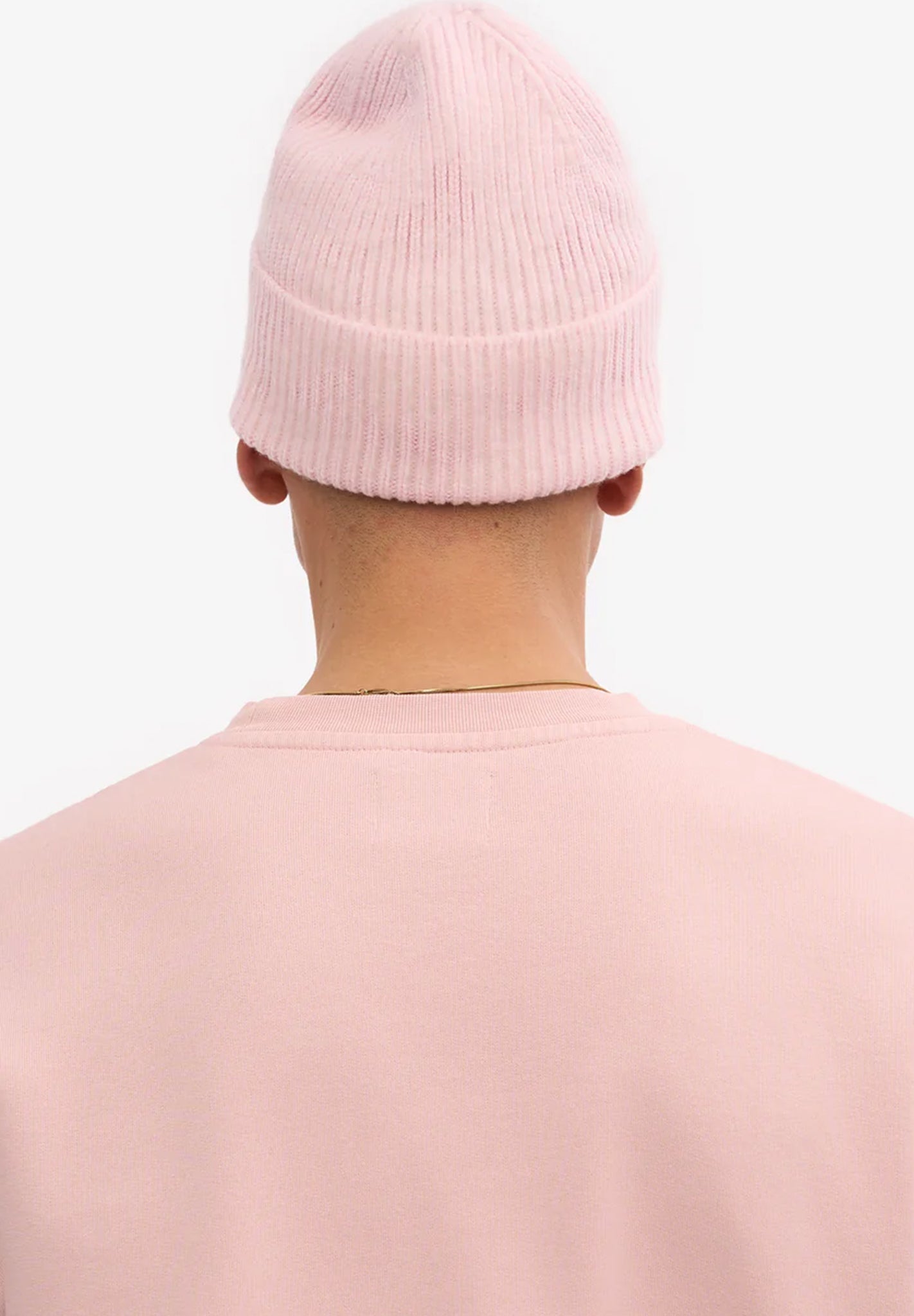 COLORFUL STANDARD - Merino Wool Beanie - Faded Pink - BACKYARD