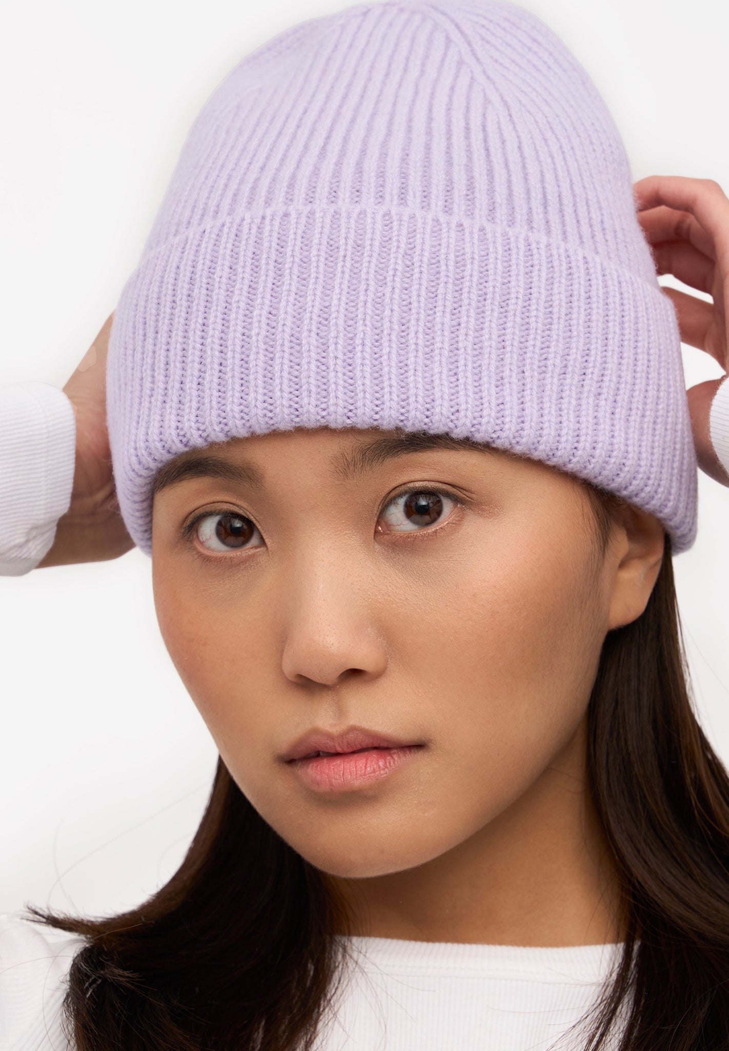 COLORFUL STANDARD - Merino Wool Beanie - Soft Lavender - BACKYARD