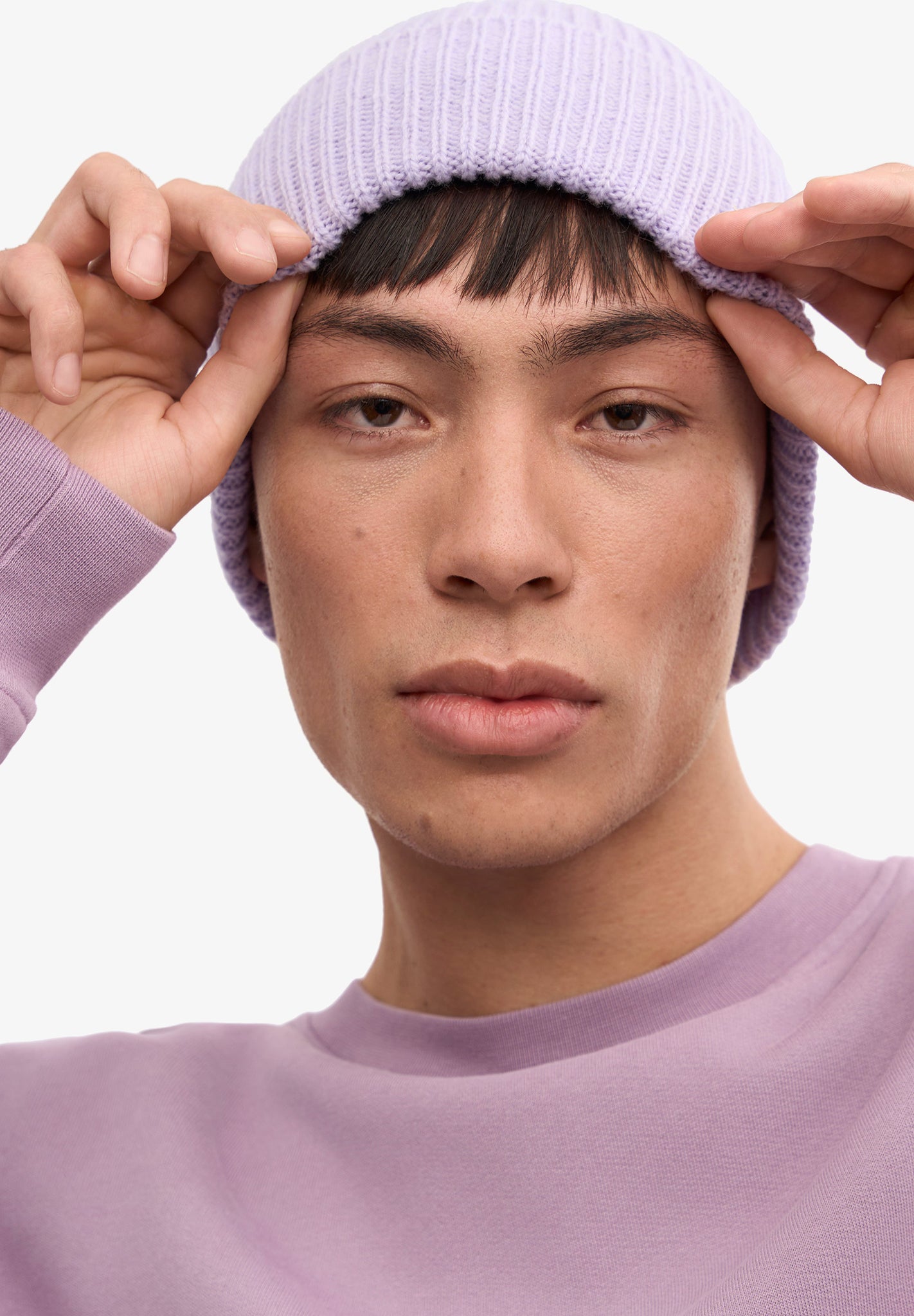 COLORFUL STANDARD - Merino Wool Beanie - Soft Lavender - BACKYARD