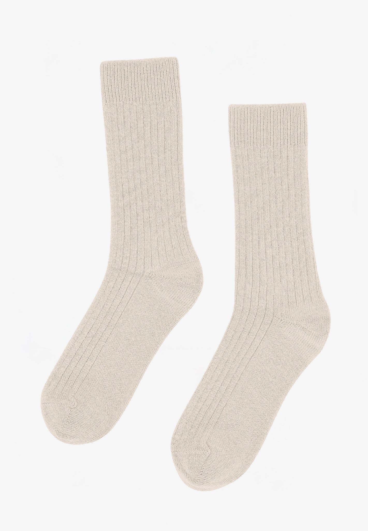 COLORFUL STANDARD - Merino Wool Blend Sock - Ivory White - BACKYARD