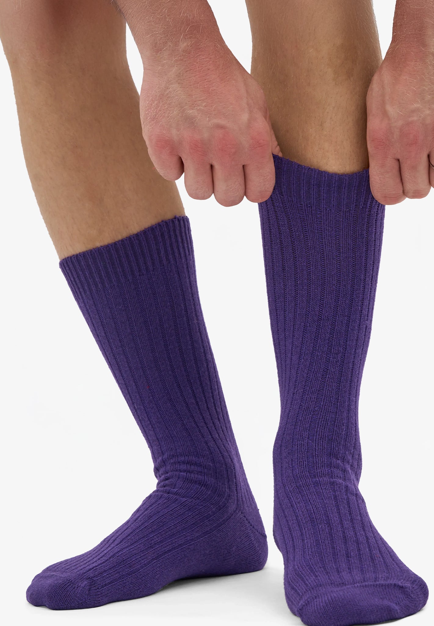 COLORFUL STANDARD - Merino Wool Blend Sock - Ultra Violet - BACKYARD