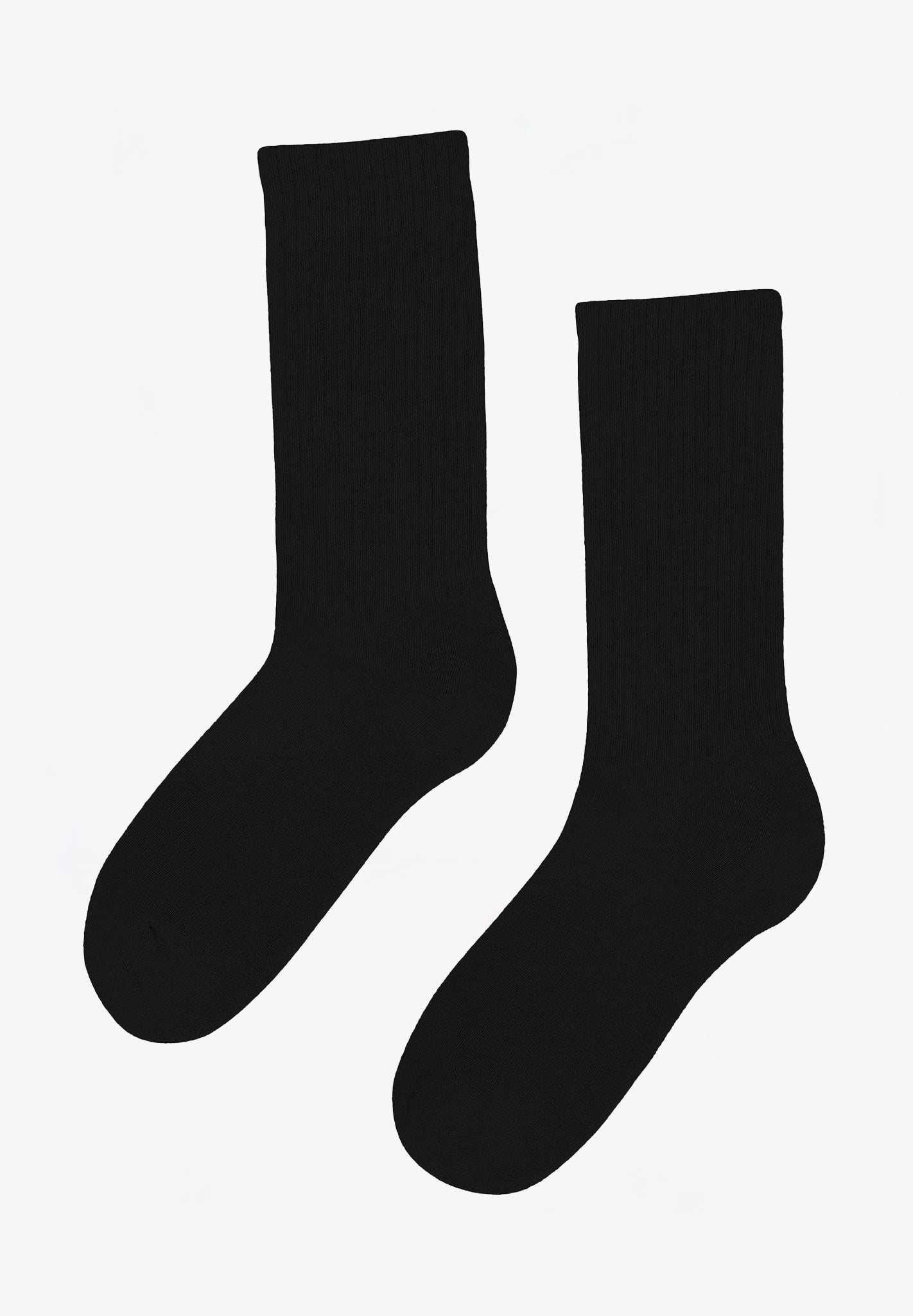 COLORFUL STANDARD - Organic Active Sock - Deep Black - BACKYARD