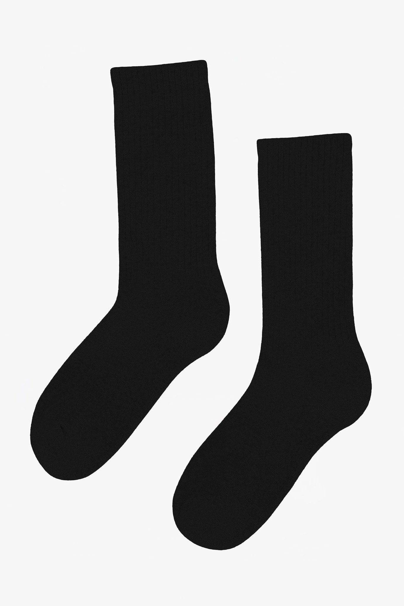 COLORFUL STANDARD - Organic Active Sock - Deep Black - BACKYARD