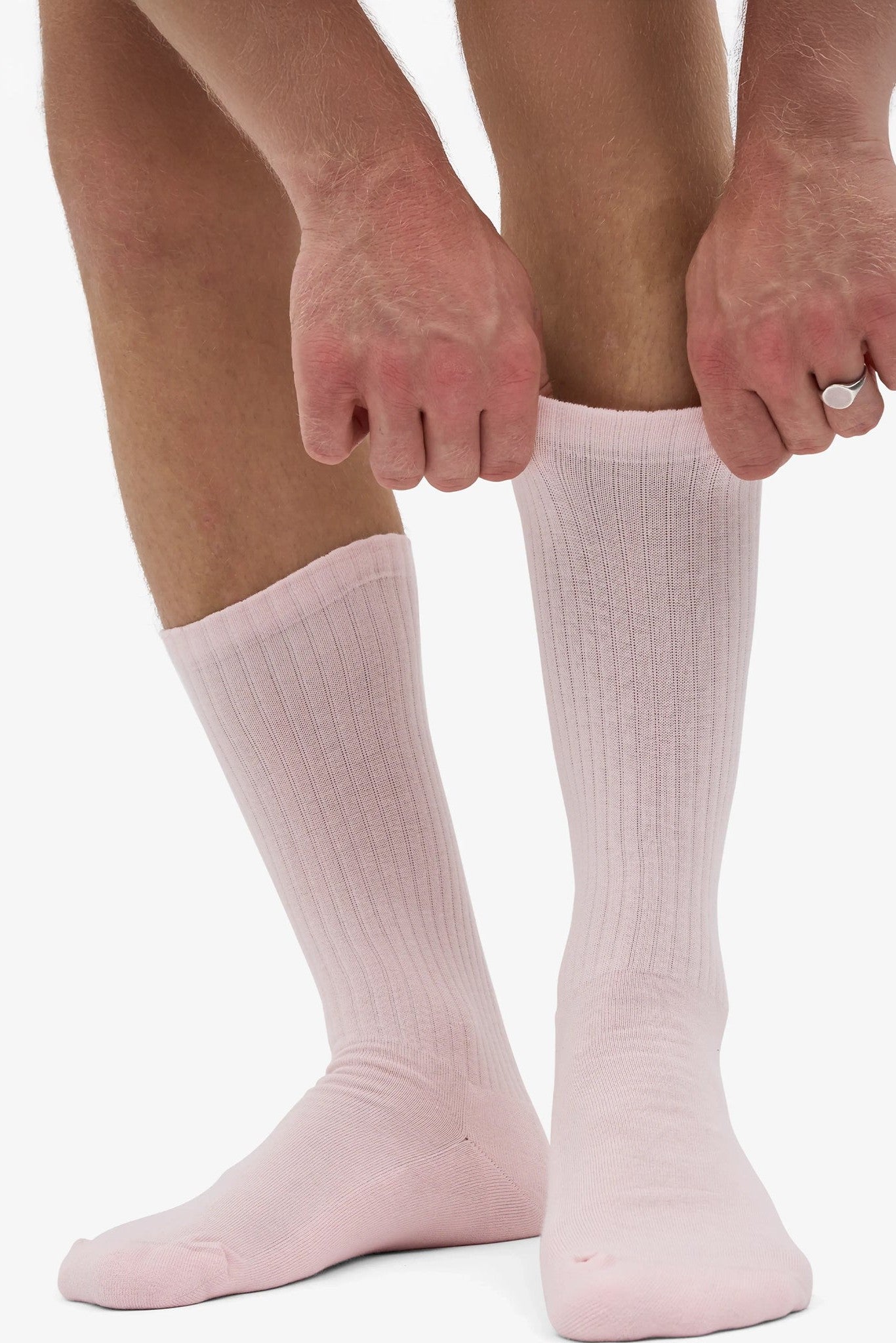 COLORFUL STANDARD - Organic Active Sock - Faded Pink - BACKYARD