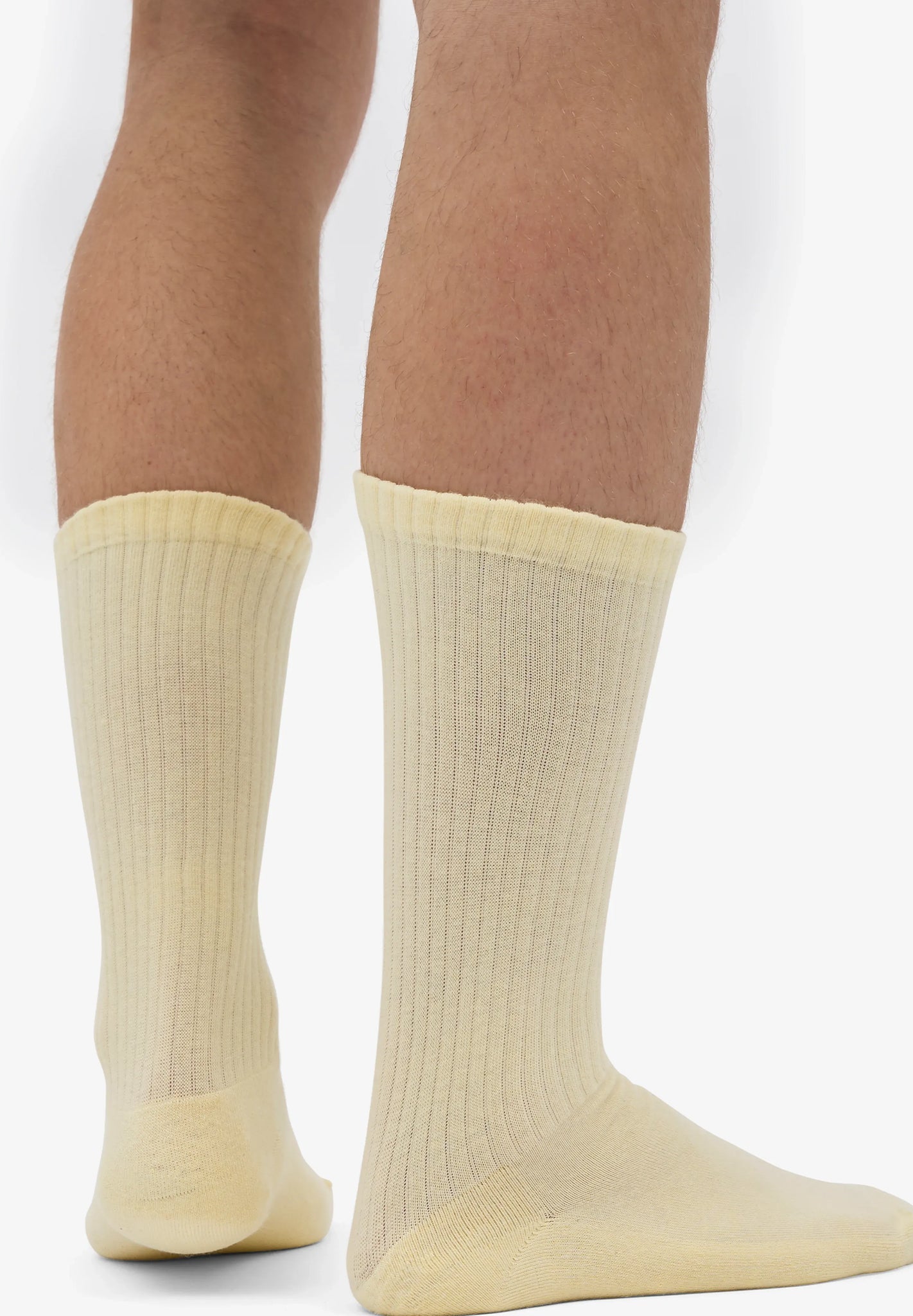 COLORFUL STANDARD - Organic Active Sock - Soft Yellow - BACKYARD