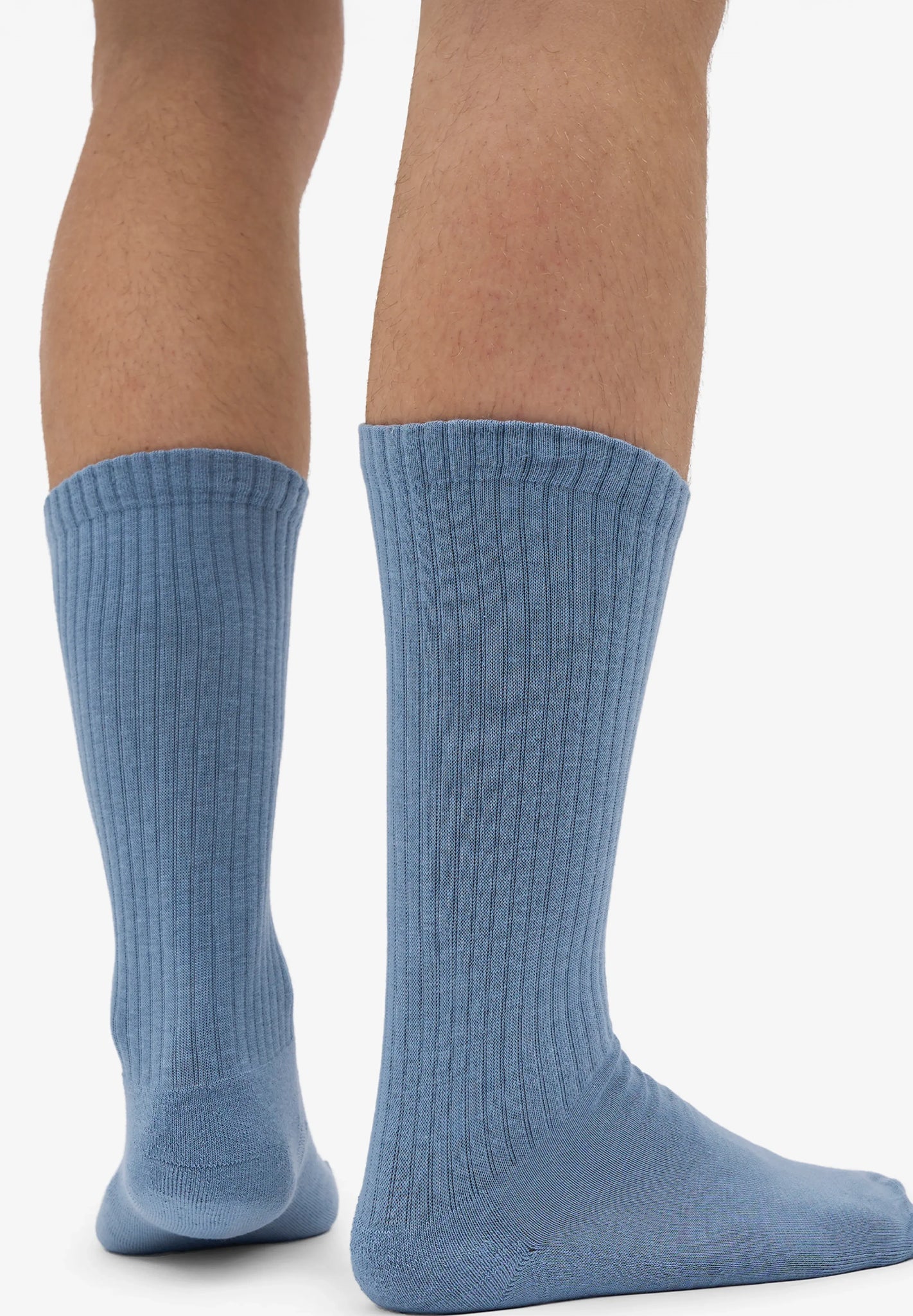 COLORFUL STANDARD - Organic Active Sock - Steel Blue - BACKYARD