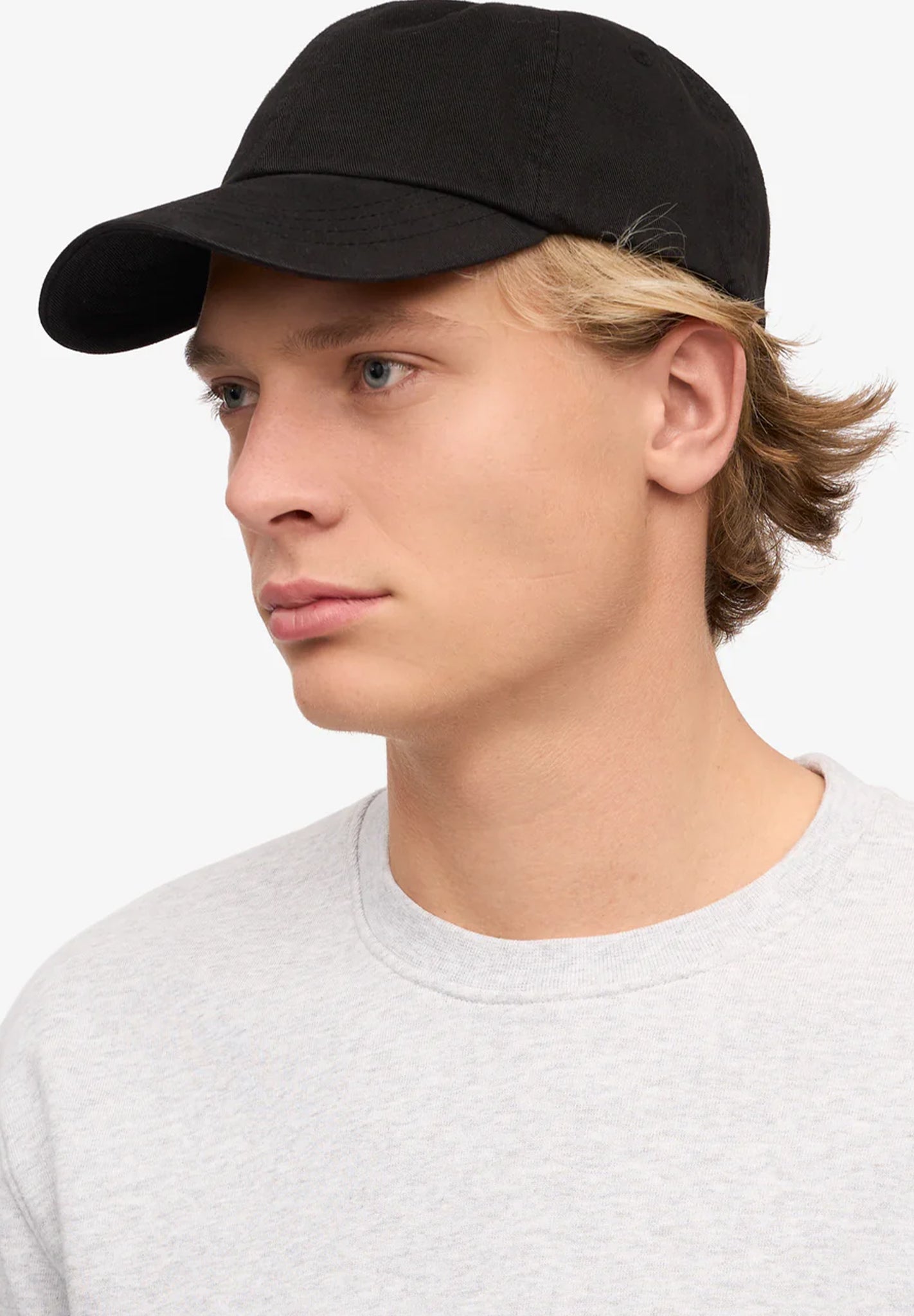 COLORFUL STANDARD - Organic Cotton Cap - Deep Black - BACKYARD