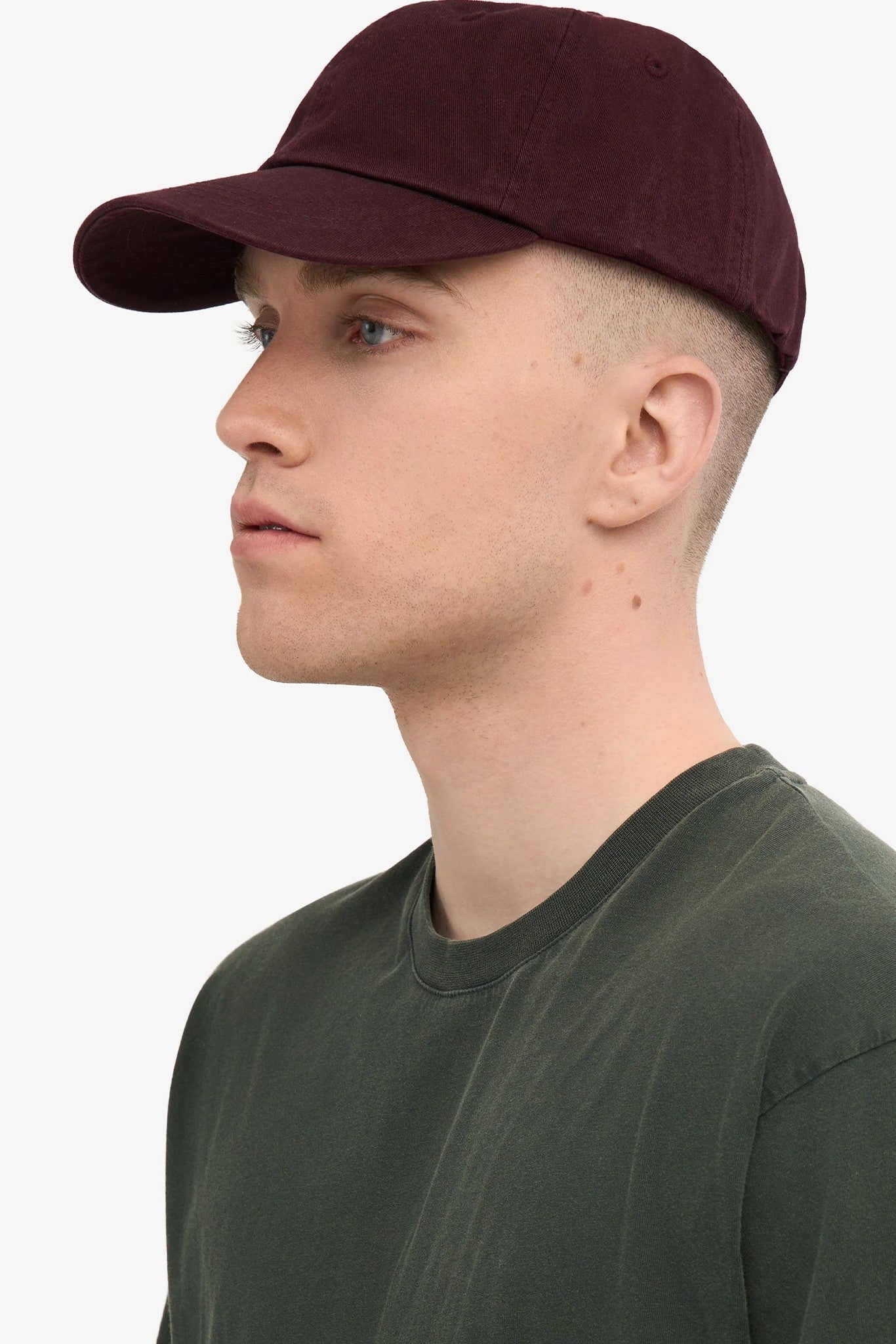 COLORFUL STANDARD - Organic Cotton Cap - Oxblood Red - BACKYARD