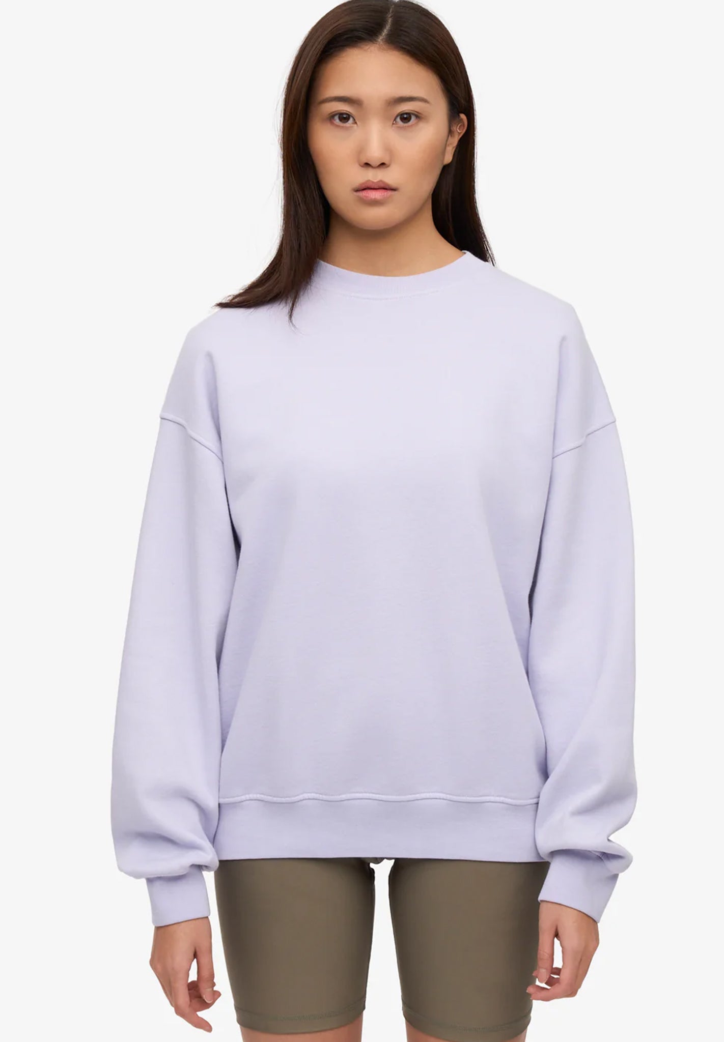 COLORFUL STANDARD - Organic Oversized Crew - Soft Lavender - BACKYARD